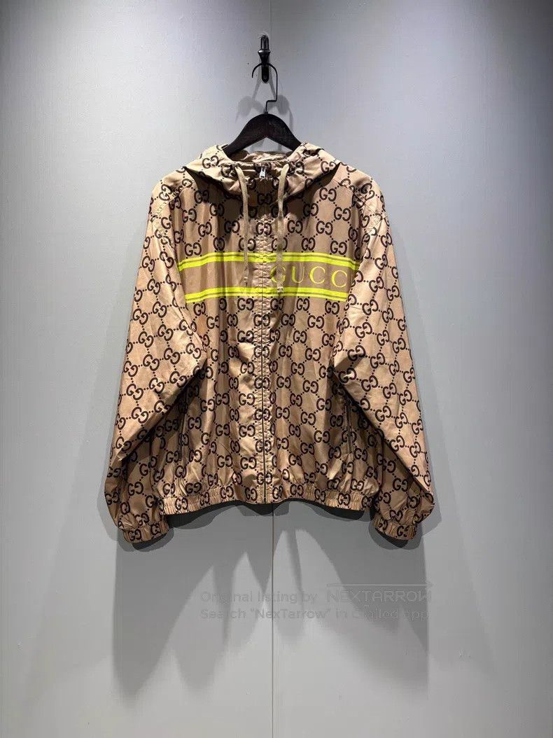 Gucci Gucci Old flower full print windbreaker hooded jacket Size US M / EU 48-50 / 2 - 1 Thumbnail