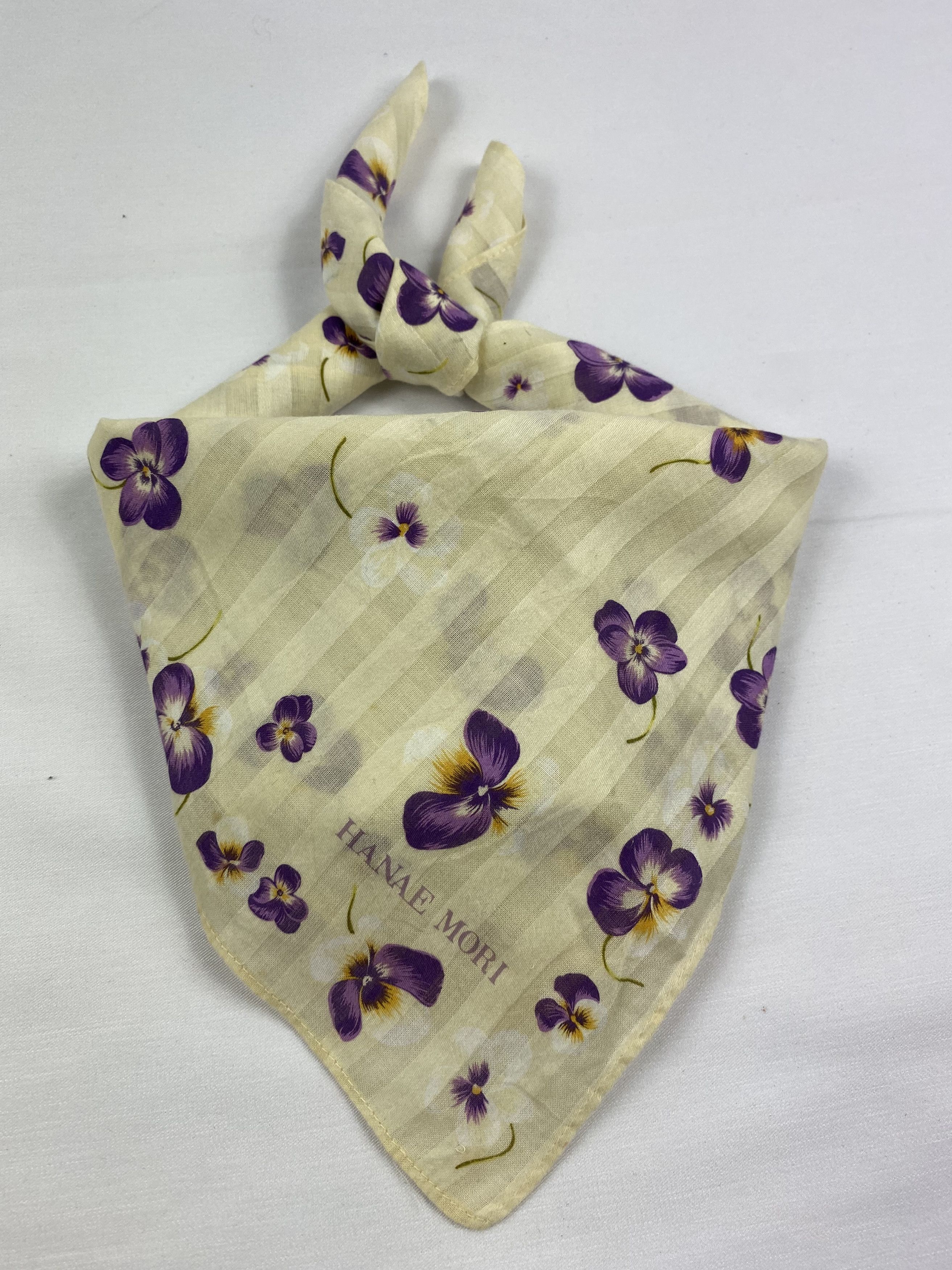 Hanae Mori × Japanese Brand × Vintage Hanae Mori Handkerchief / Bandana / Neckerchief Size ONE SIZE - 2 Thumbnail