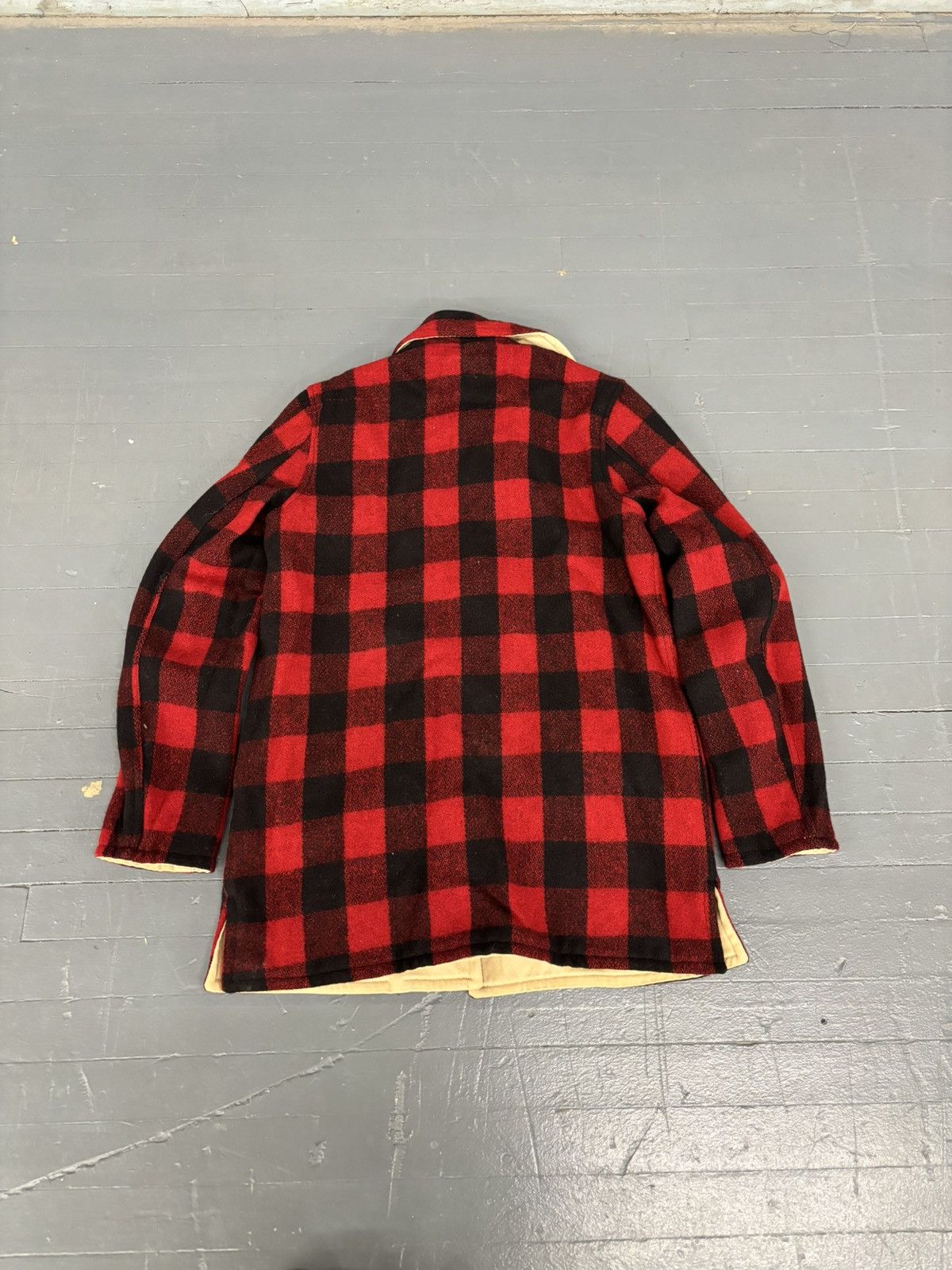 Vintage Vintage 50s/60s king O_wear plaid reversible jacket Size US L / EU 52-54 / 3 - 2 Thumbnail