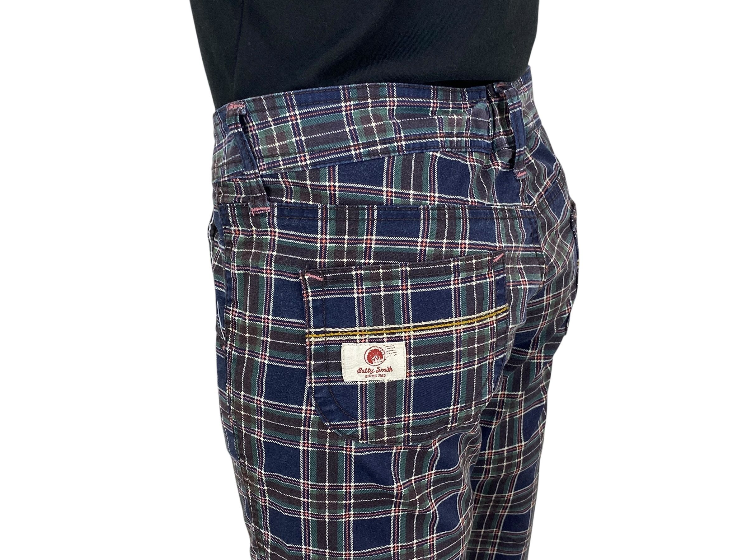 Japanese Brand Betty Smith Pants Hickory Pants Checkered Size 26" / US 2 / IT 38 - 10 Thumbnail