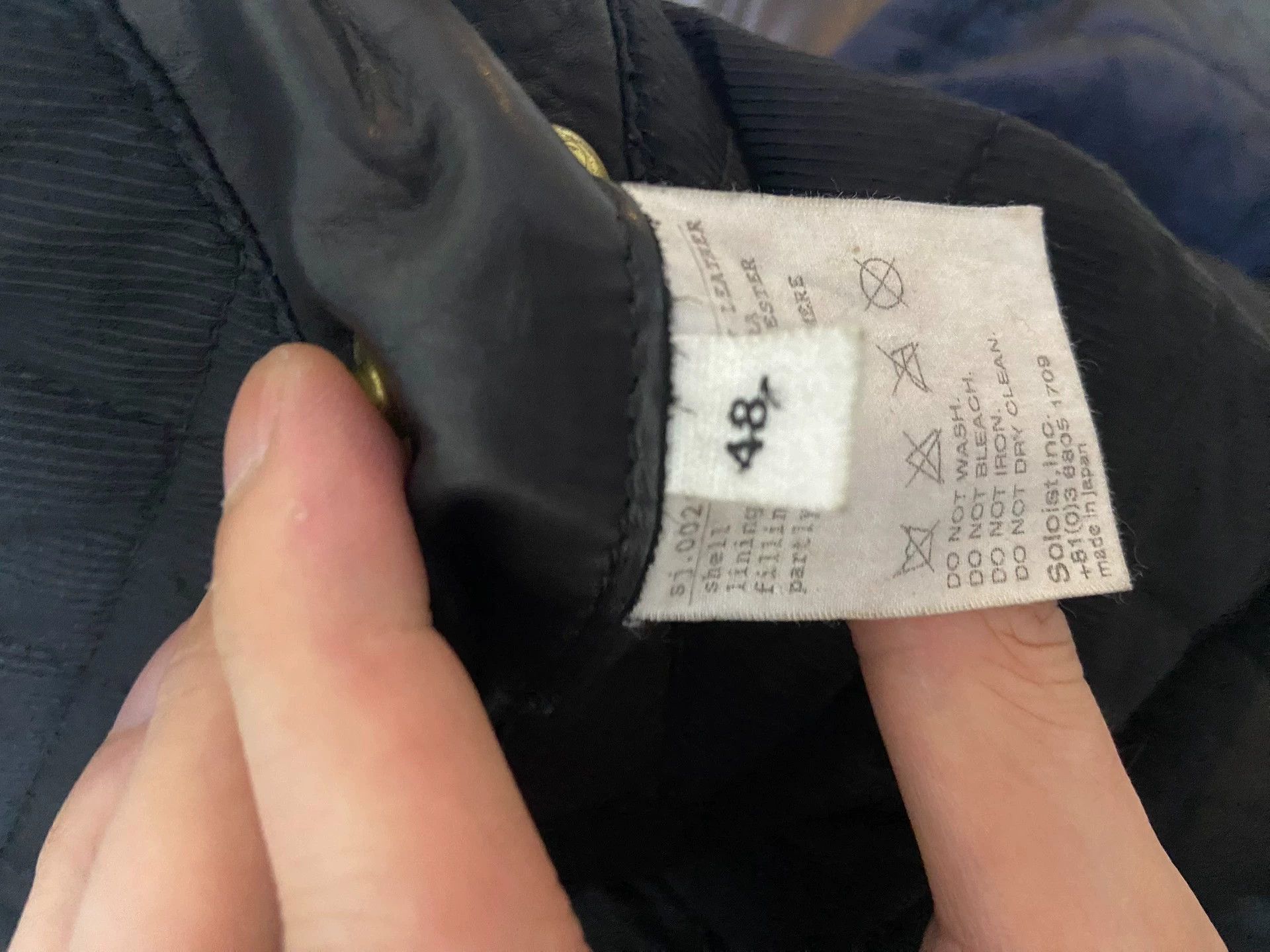 Other The Soloist 16FW Sheepskin Jacket 48 8/10 Padded Lining Size US M / EU 48-50 / 2 - 4 Thumbnail