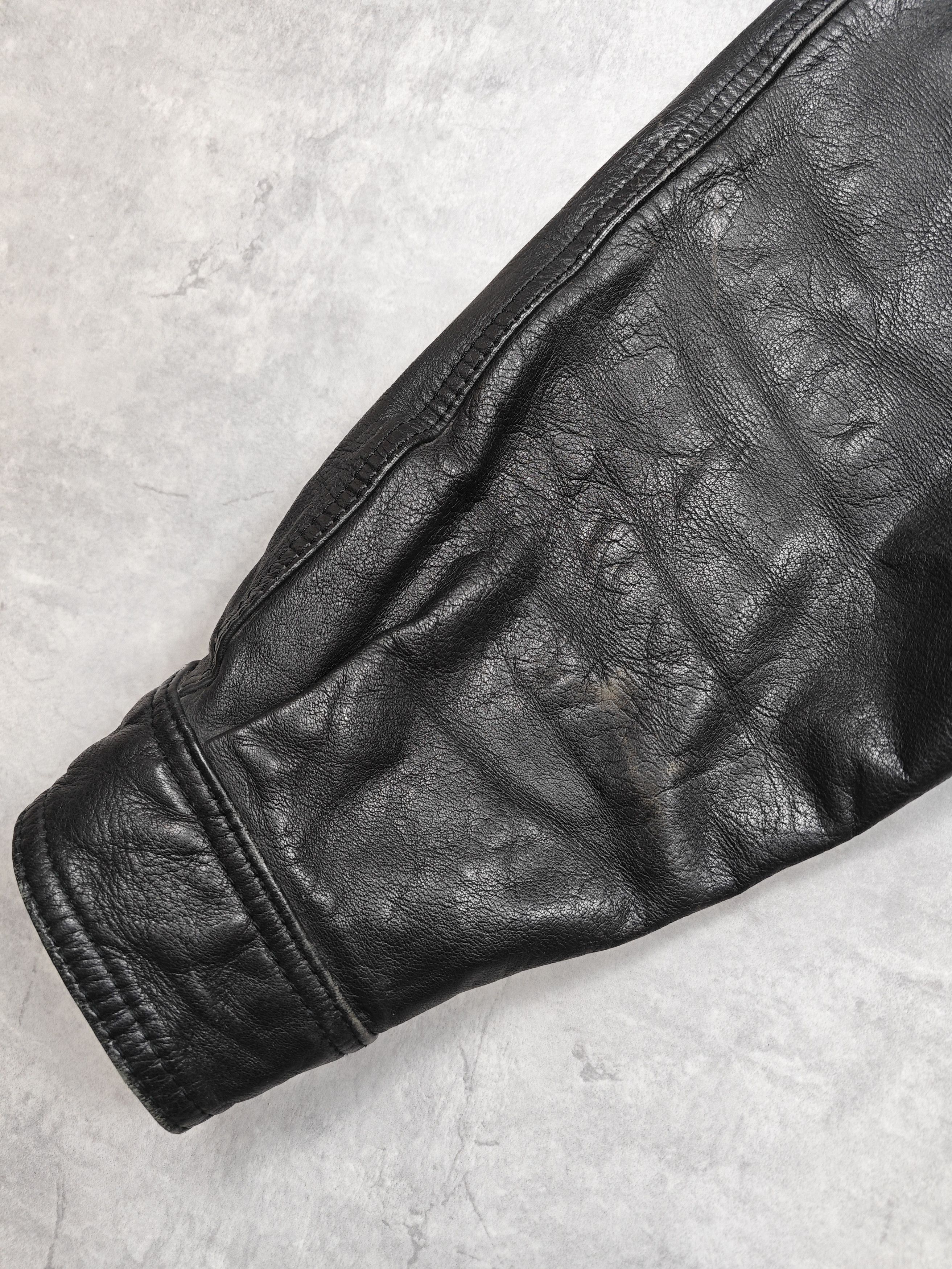 Angelo Litrico Angelo Litrico Vintage Leather Jacket Size US XL / EU 56 / 4 - 6 Thumbnail