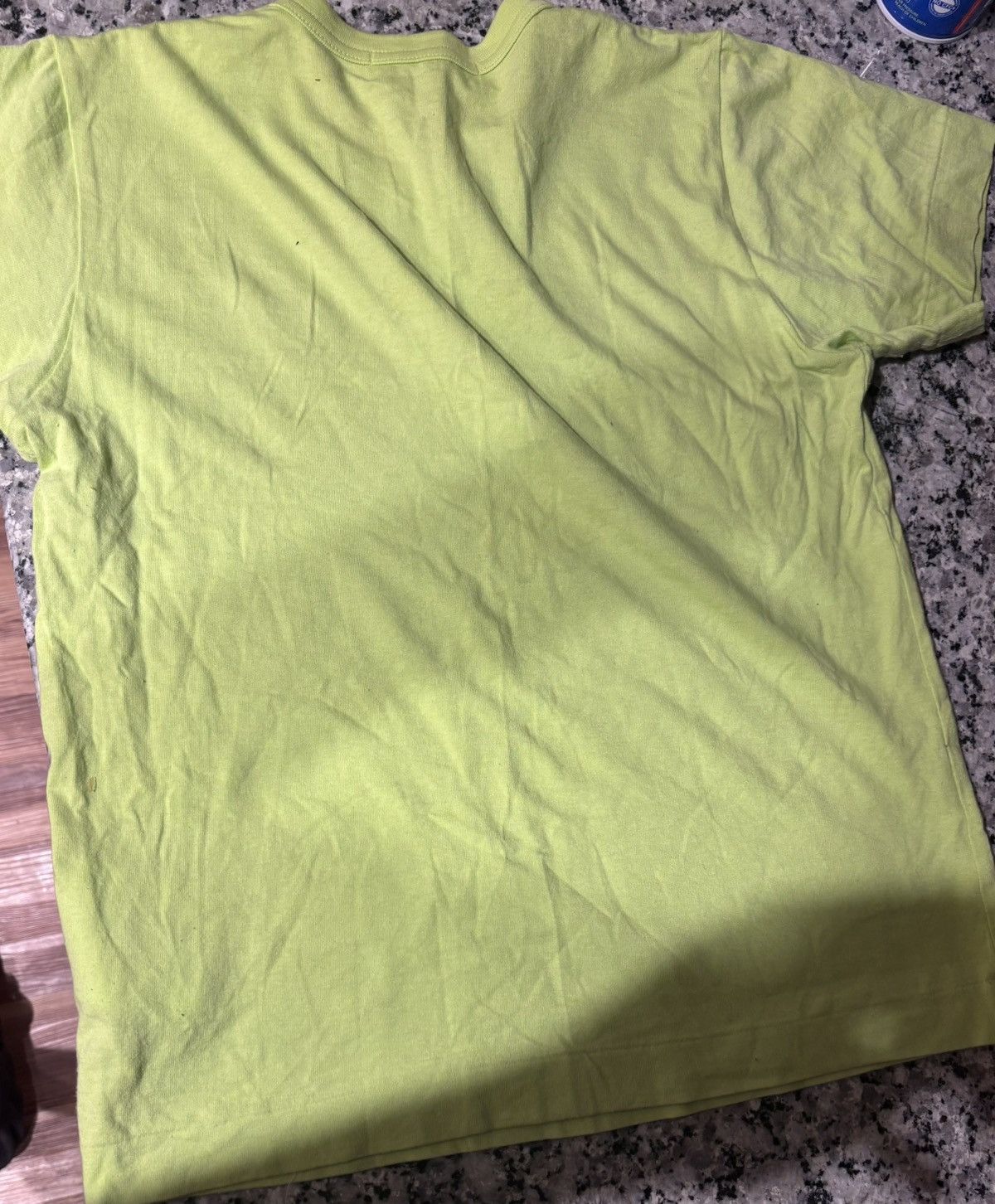 Comme des Garcons × Comme des Garcons PLAY × Comme des Garcons SHIRT Medium Lime Green Comme de garcons T-Shirt Size US M / EU 48-50 / 2 - 5 Thumbnail