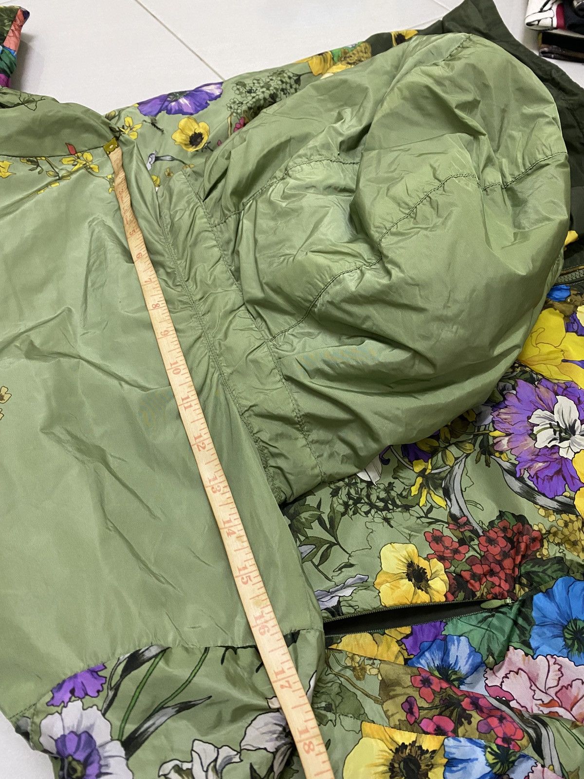 Designer × Moncler MONCLER FLORAL REVERSABLE HOODIE JACKET Size M / US 6-8 / IT 42-44 - 10 Thumbnail