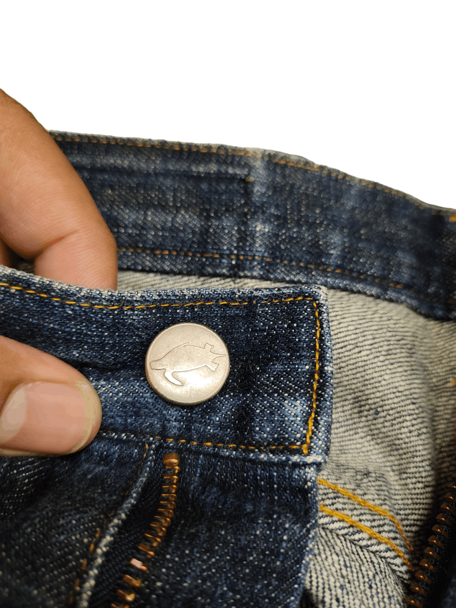 Comme des Garcons × Undercover Wide Leg Jeans Moana Japan Denim Wide Loose Leg Y2k Goa Size US 32 / EU 48 - 10 Thumbnail