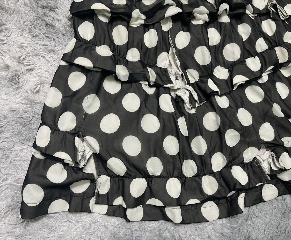 Comme des Garcons SS2010 COMME DES GARCONS GOWN POLKA RARE DISTRESSED DESIGN Size S / US 4 / IT 40 - 5 Thumbnail