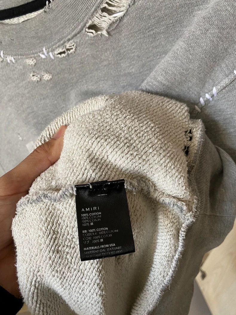 Amiri Amiri Heartbroken bear destroys sweatshirt long sleeves 250 Size US XS / EU 42 / 0 - 6 Thumbnail