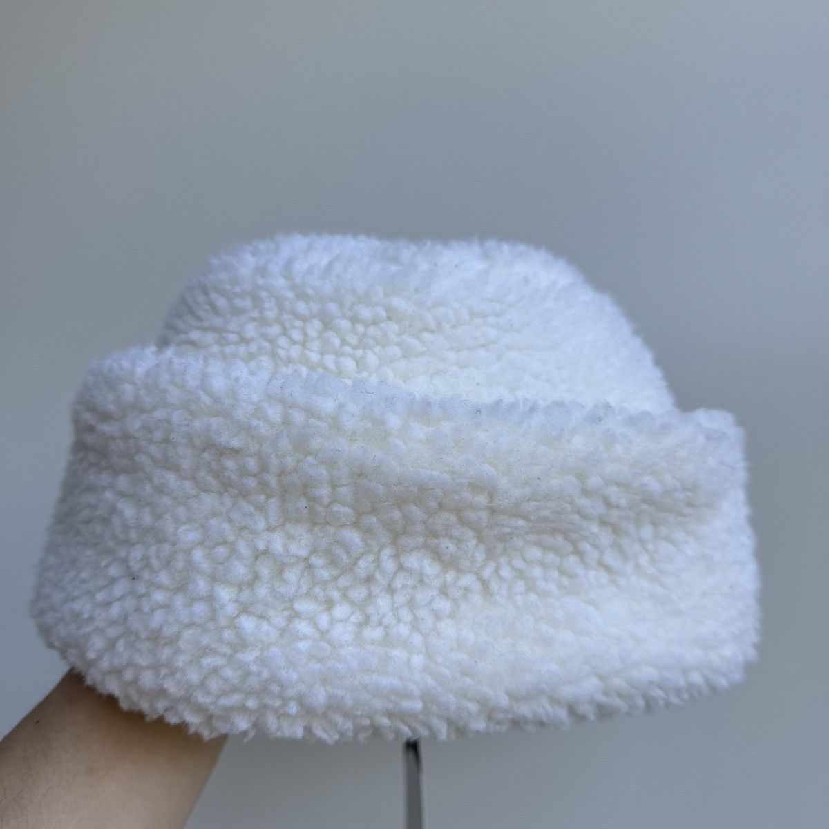 Stussy Stussy White Fleece Russian Ushanka Hat Size ONE SIZE - 2 Thumbnail