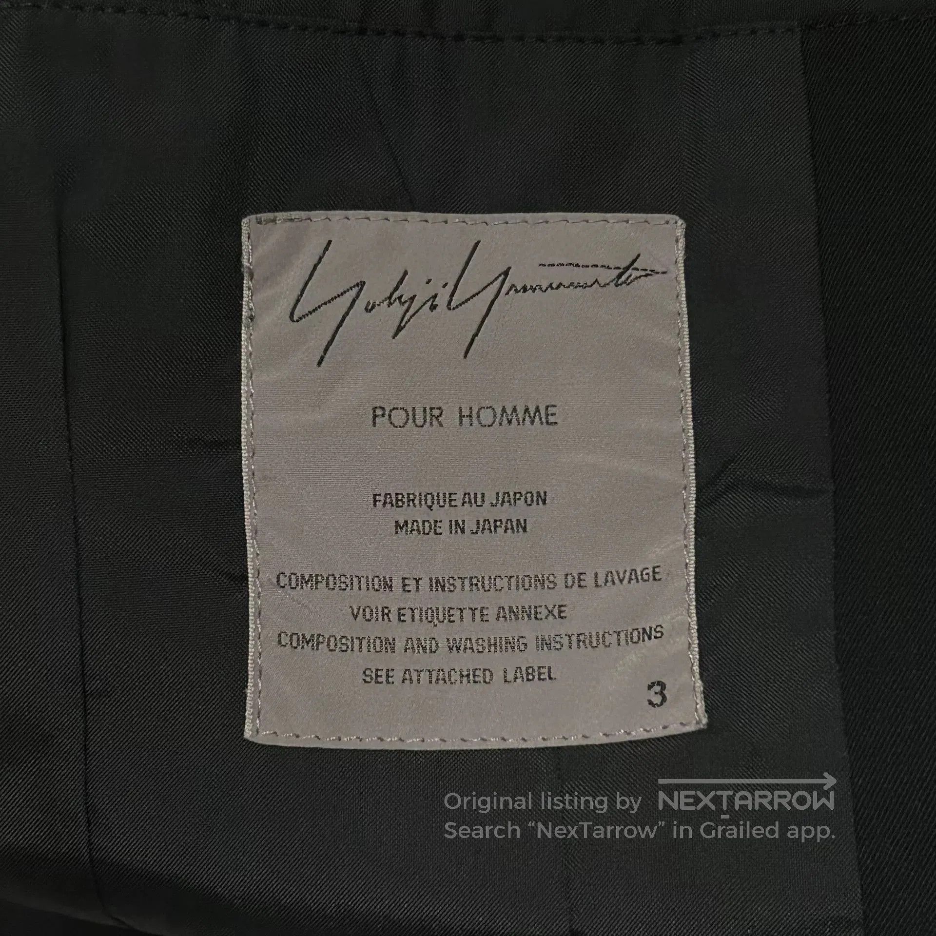 Yohji Yamamoto yohji yamamoto black wool jacket. Size US L / EU 52-54 / 3 - 7 Thumbnail