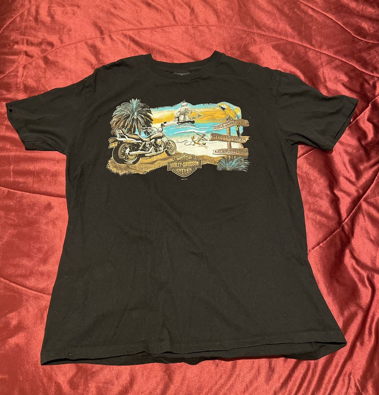 Harley Davidson Harley Davidson Motorcycles T-Shirt Men's Size XL Black Size US XL / EU 56 / 4 - 1 Thumbnail