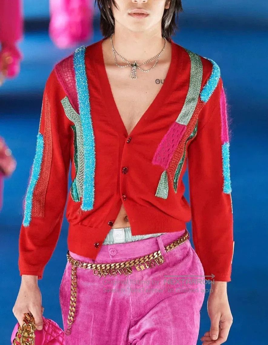 Dior Dior Red Cardigan. Size M / US 6-8 / IT 42-44 - 8 Thumbnail