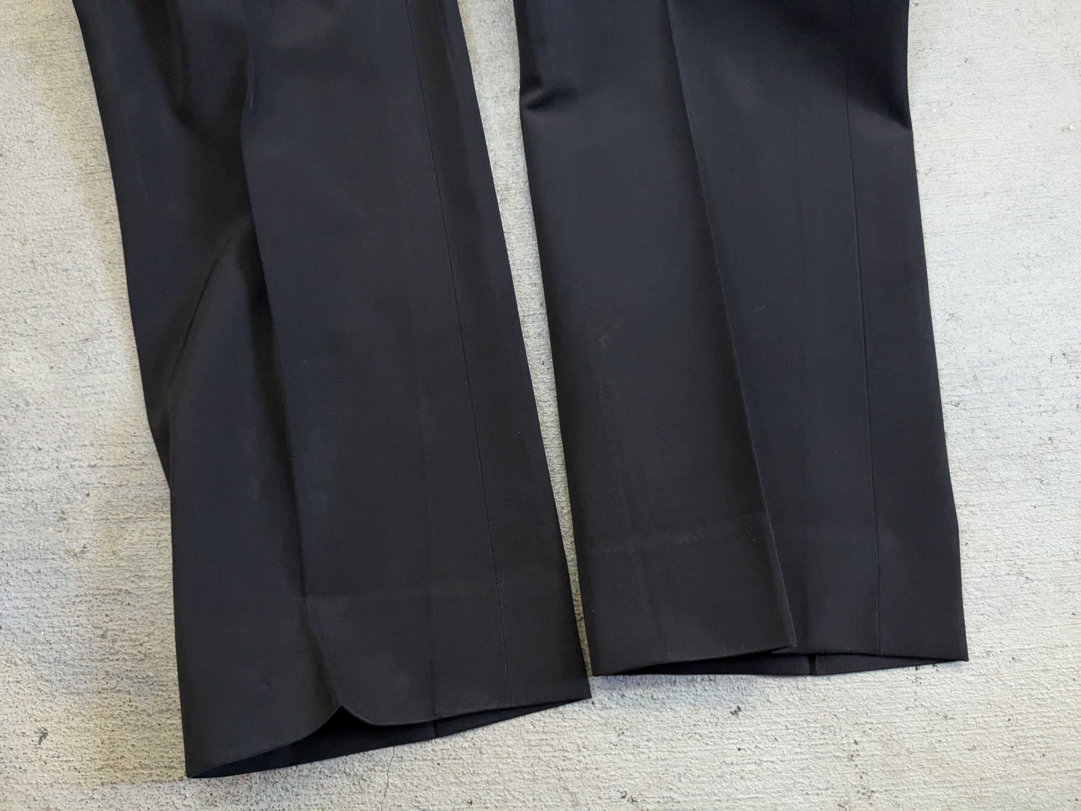 Prada Prada Trousers Dress Pants Black 48 Polyester Elastane Size US 32 / EU 48 - 6 Thumbnail
