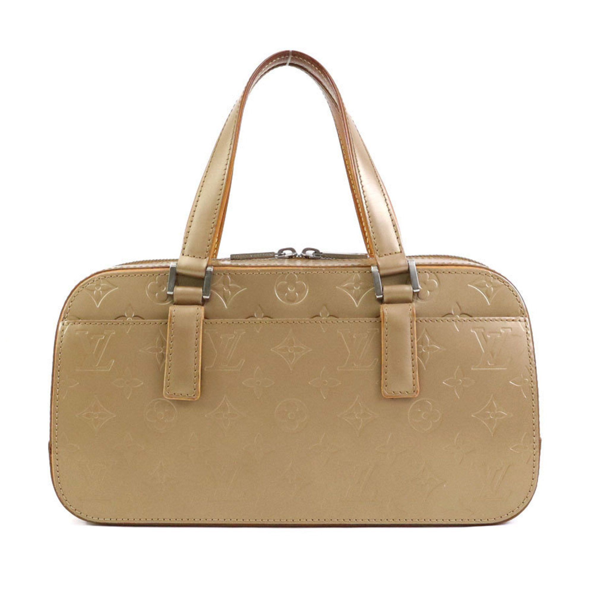 Louis Vuitton Louis Vuitton Handbag Monogram Matte Shelton Gold Brown Silver Women's M55177 e60299g Size ONE SIZE - 1 Thumbnail