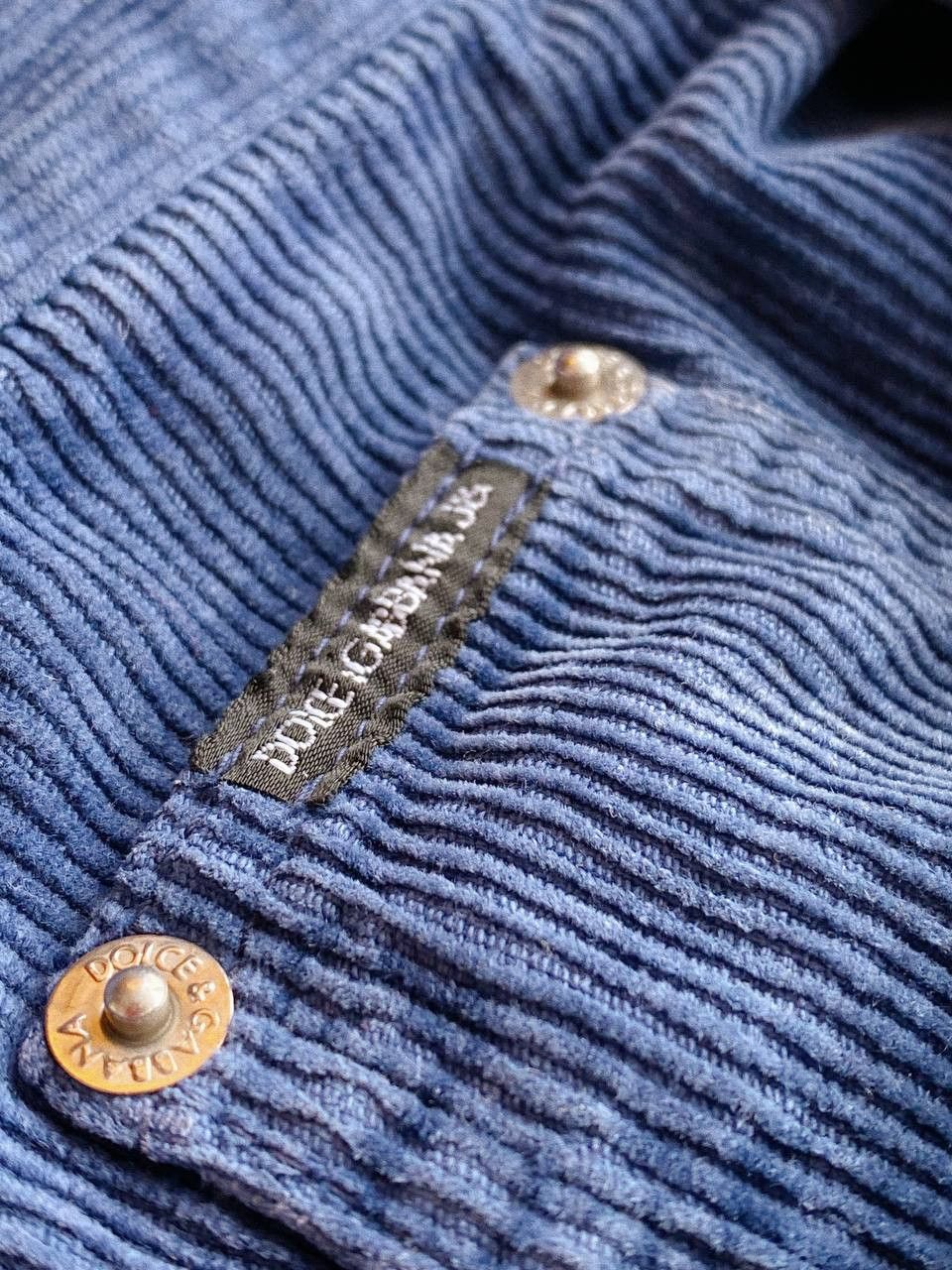 Dolce & Gabbana Dolce & Gabbana Jeans Corduroy Pants Blue Size US 36 / EU 52 - 7 Thumbnail