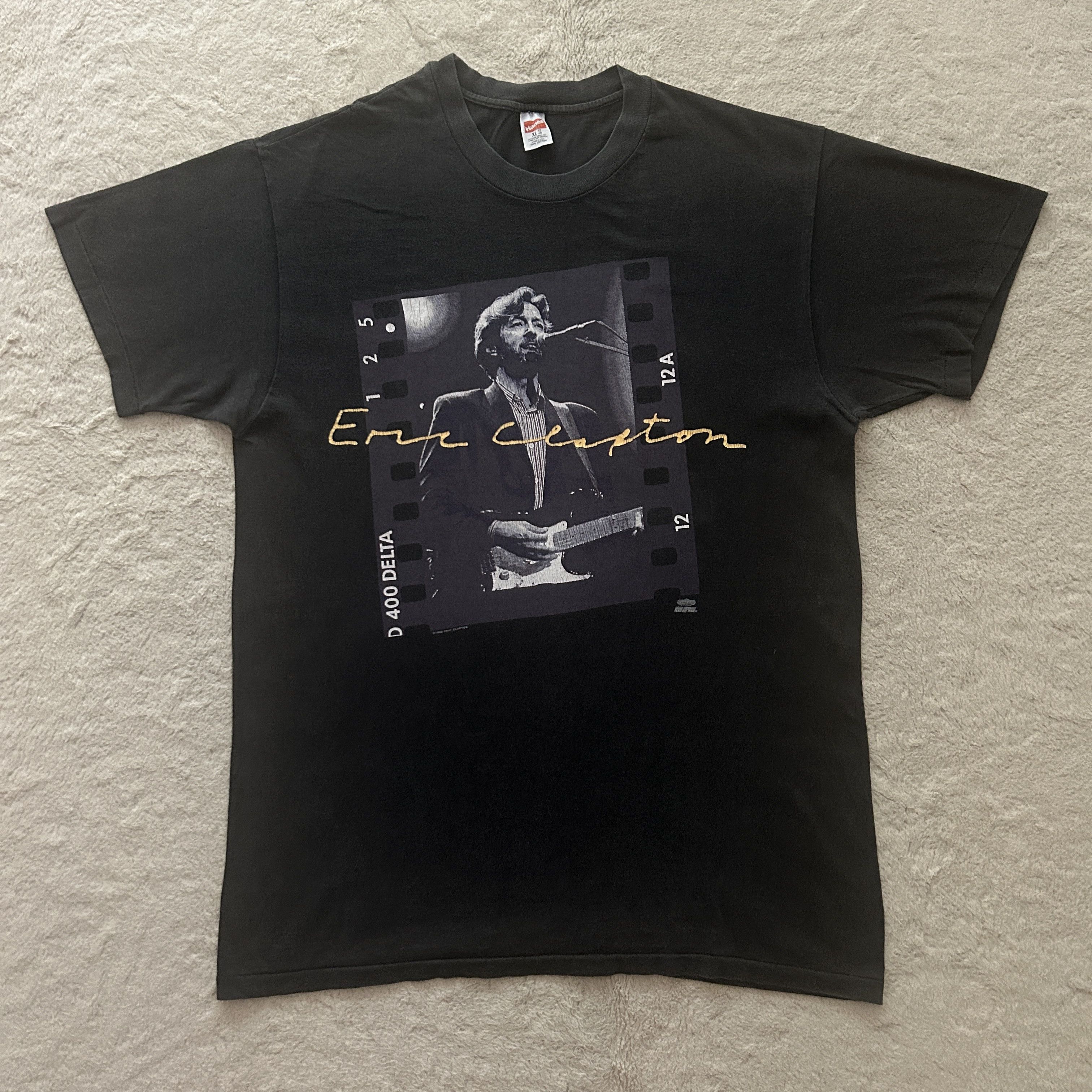 Band Tees Vintage Eric Clapton 1992 Tour Band T-shirt Size US XL / EU 56 / 4 - 1 Thumbnail