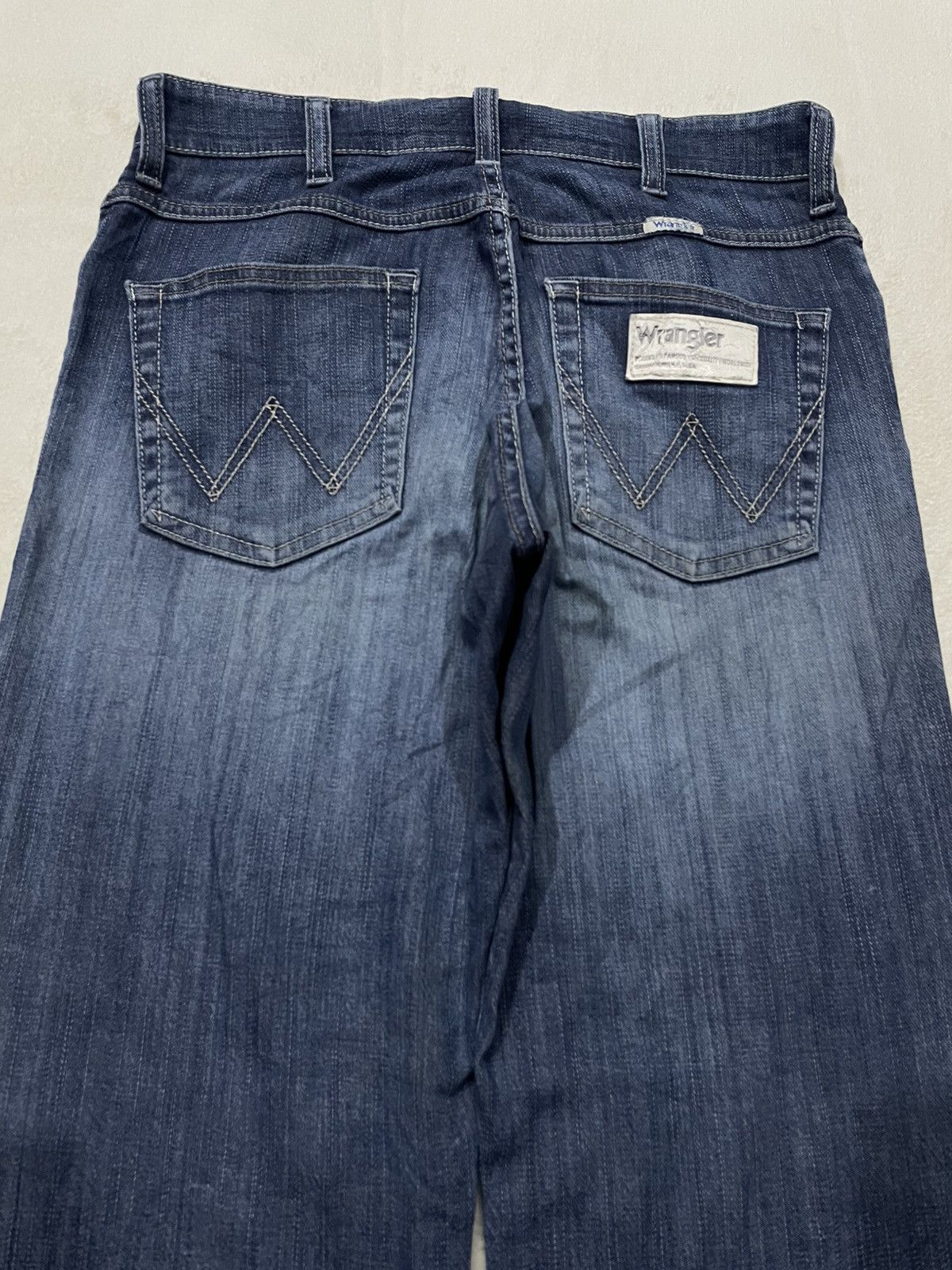 Wrangler Vintage Wrangler Distress Faded Denim Jeans Size US 32 / EU 48 - 11 Thumbnail