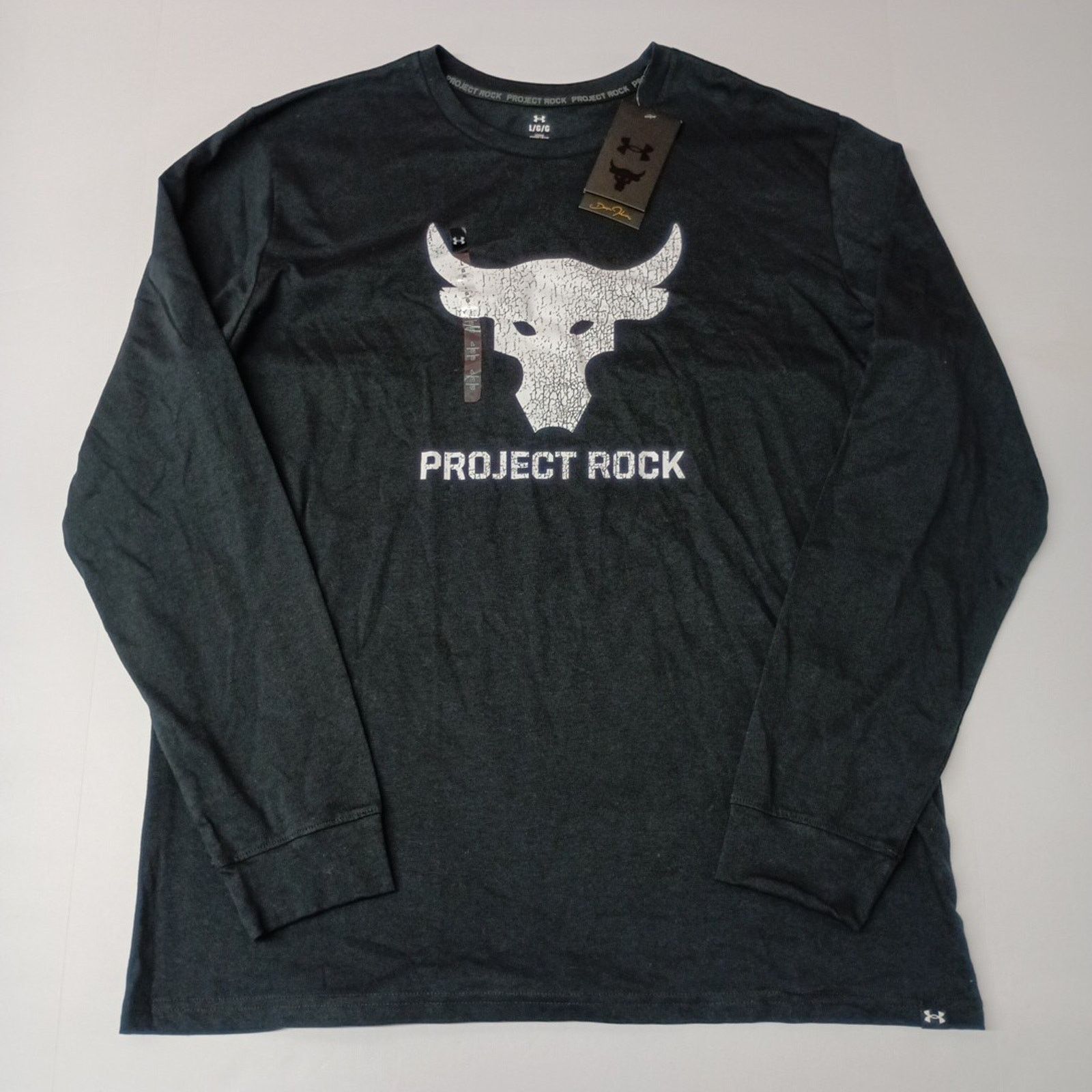 Under Armour Under Armour Project Rock Brahma Bull T-shirt Men's L Black Size US L / EU 52-54 / 3 - 1 Thumbnail