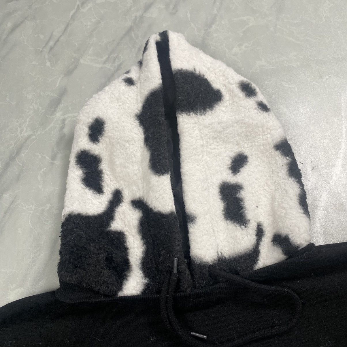 Japanese Brand Chip Clip Japan Brudnes Hooded Fur Crop Pullover Size M / US 6-8 / IT 42-44 - 3 Thumbnail