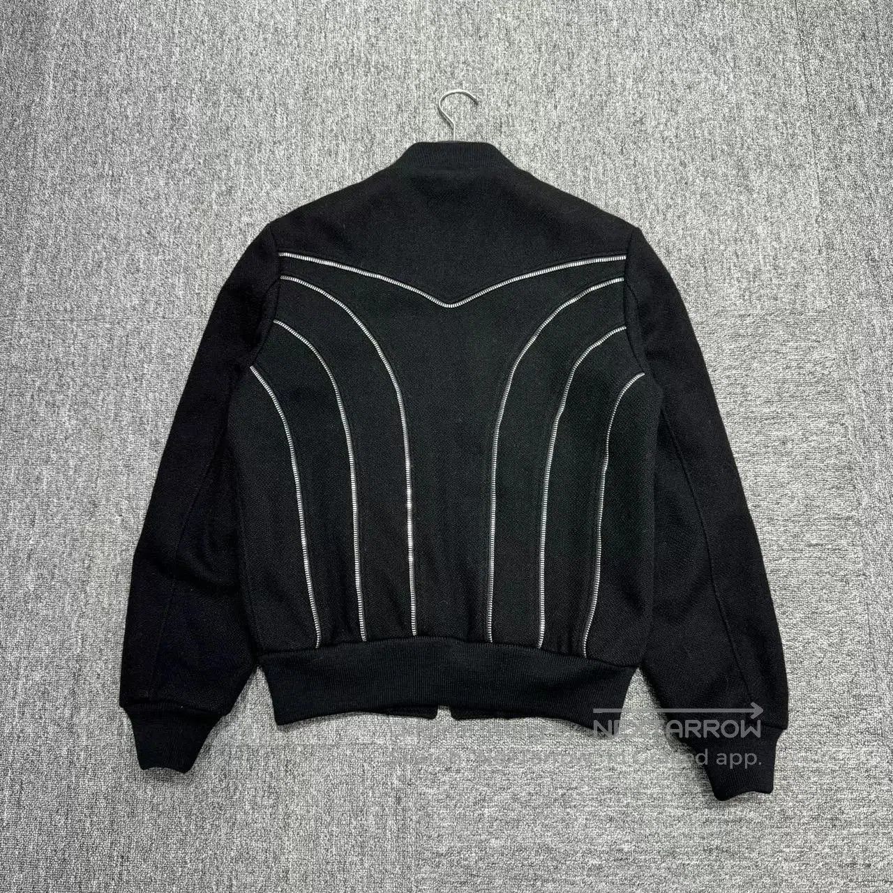 Saint Laurent Paris Slp Multi-Zip Wool Baseball Jacket. Size US M / EU 48-50 / 2 - 4 Thumbnail