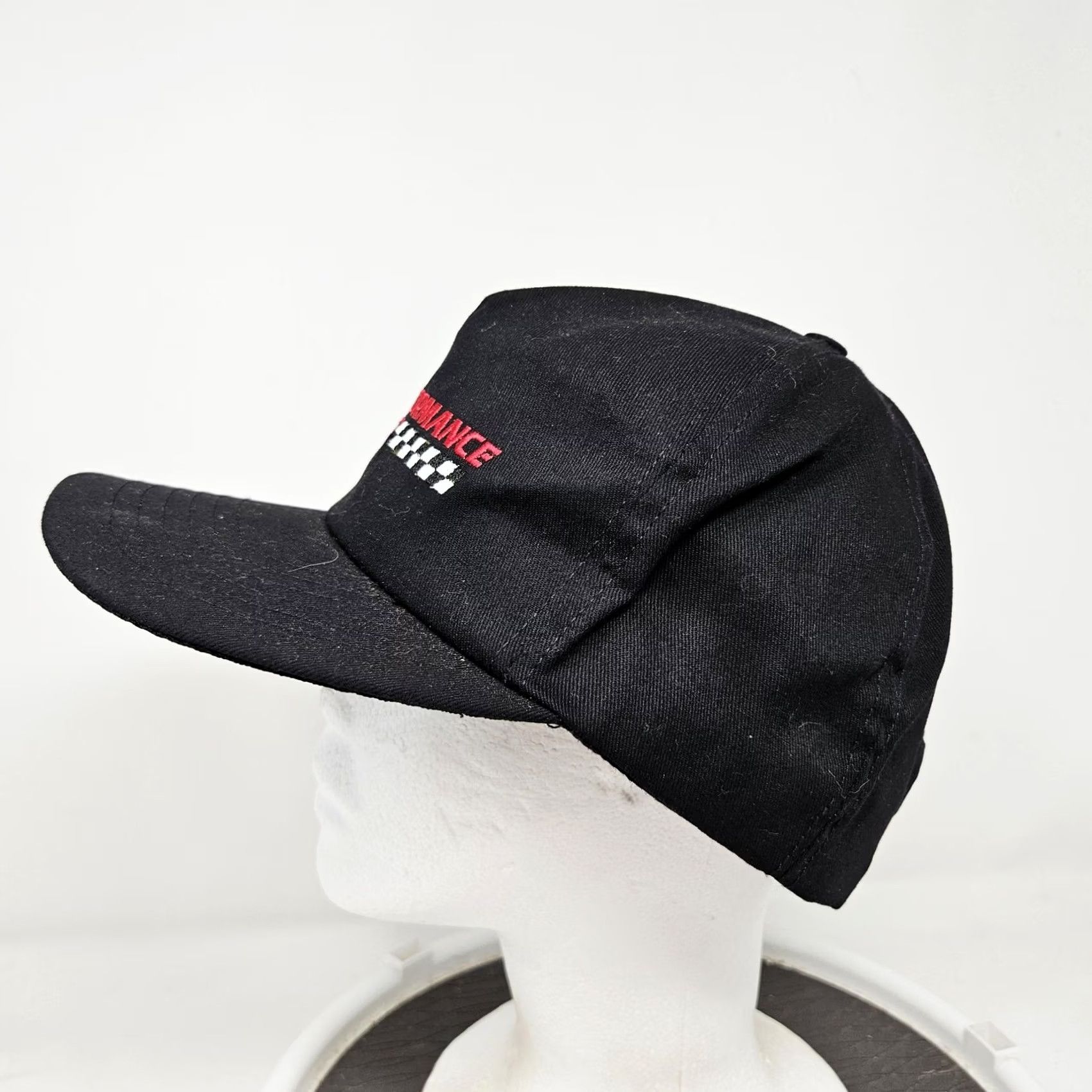 Vintage VINTAGE GM Hat Cap Baseball Snap Back One Size Black Mens GM Performance Parts Hats & Caps Sports Cars Twill Cotton Casual Summer Size ONE SIZE - 5 Thumbnail