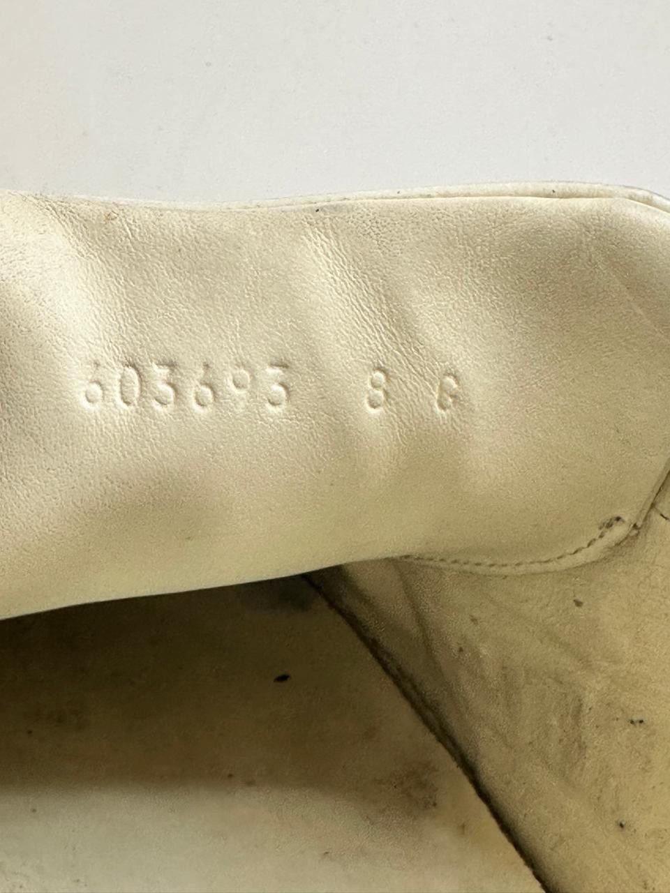 Gucci Gucci Web Ace Leather Sneakers Gucci Band Logo -White -Men’s Size US 9 / EU 42 - 7 Thumbnail