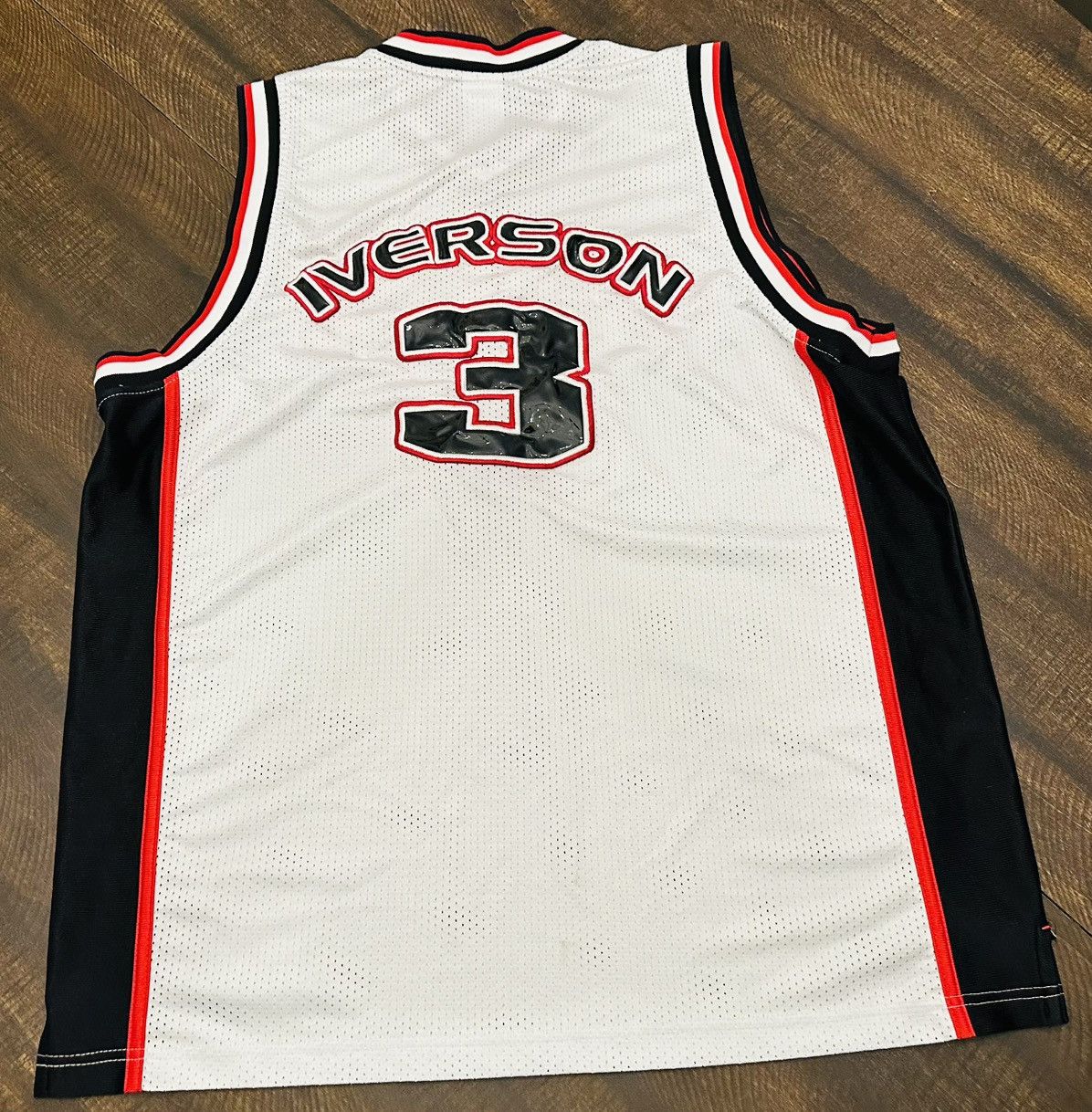 Reebok Vintage Sewn Alan Iverson I3 Reebok NB Jersey XL Limited Ed Size US XL / EU 56 / 4 - 8 Thumbnail
