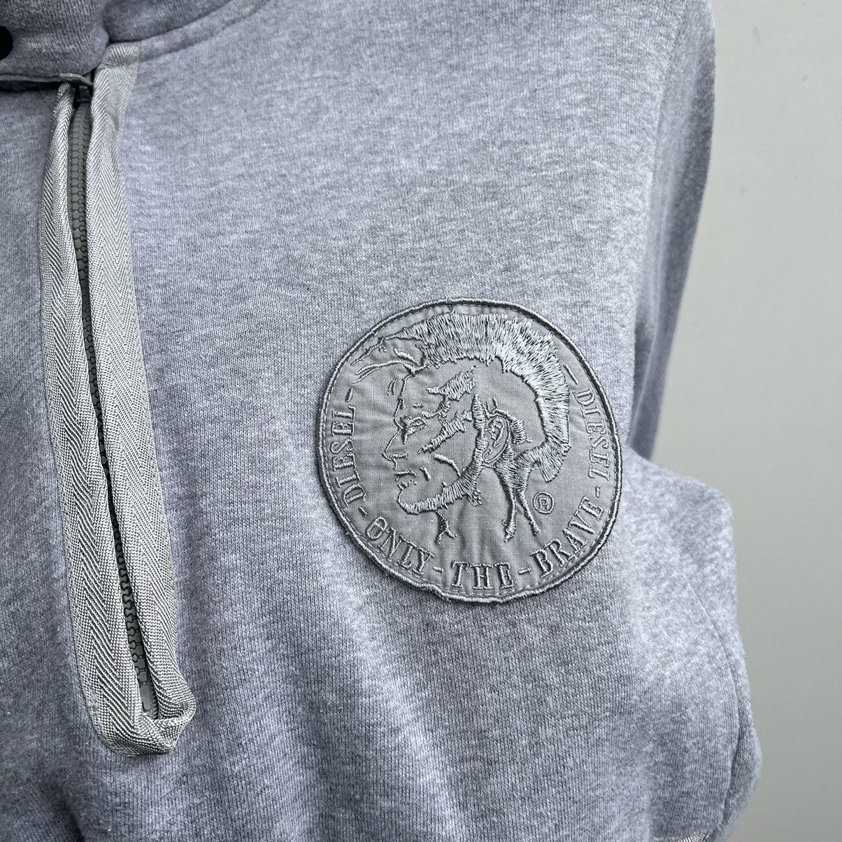 Diesel × Vintage Diesel hoodie vintage Size US L / EU 52-54 / 3 - 4 Thumbnail