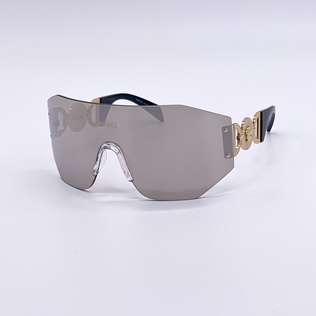 image of New Versace Ve2258 1002/6G Unisex Sunglasses Mod 2258 10026G in Grey, Men's