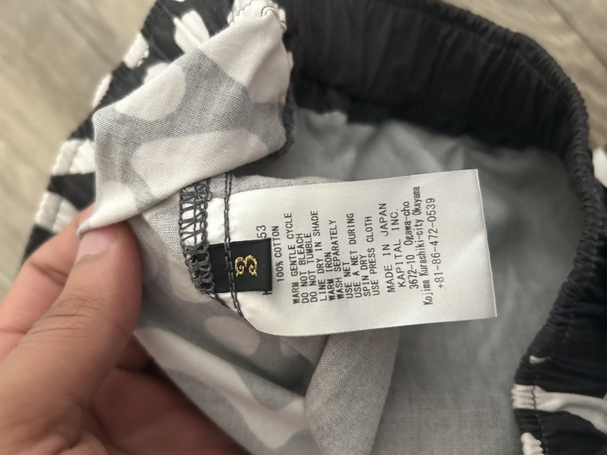 Japanese Brand Straight-Leg Printed Combed Cotton-Twill Shorts Size US 32 / EU 48 - 4 Thumbnail