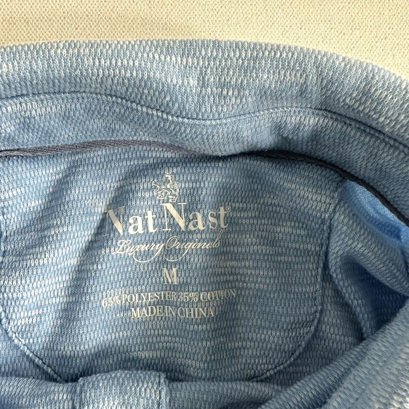 Nat Nast Nat Nast Men's Polo Shirt Blue Short Sleeve Golf Casual M Size US M / EU 48-50 / 2 - 5 Thumbnail