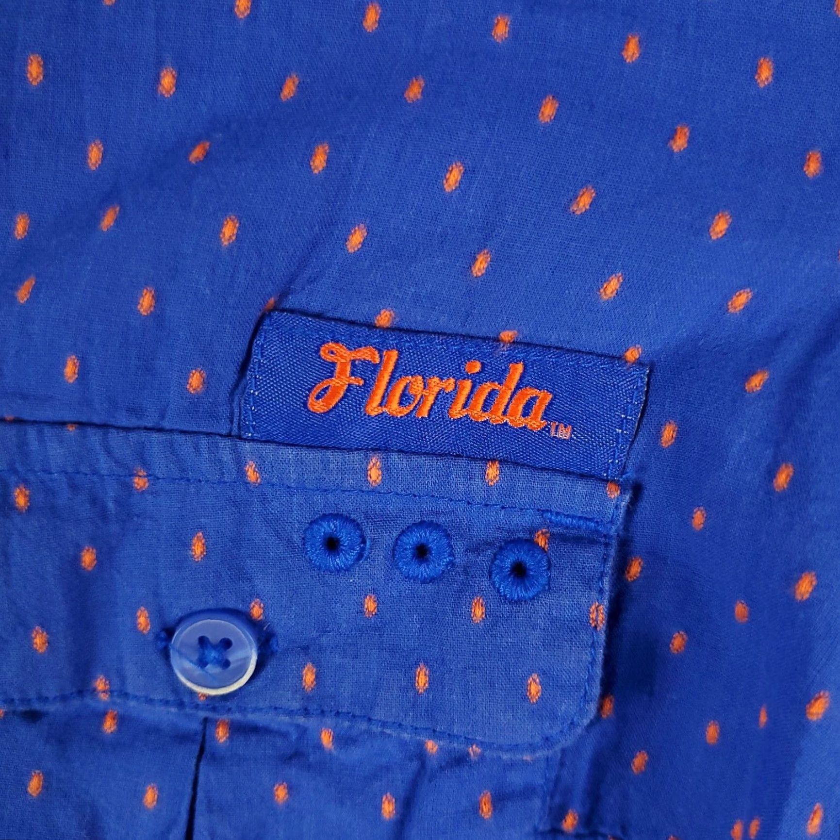 Vintage Columbia Button-Up Shirt Womens Medium Blue Casual Long Sleeve Size M / US 6-8 / IT 42-44 - 3 Thumbnail