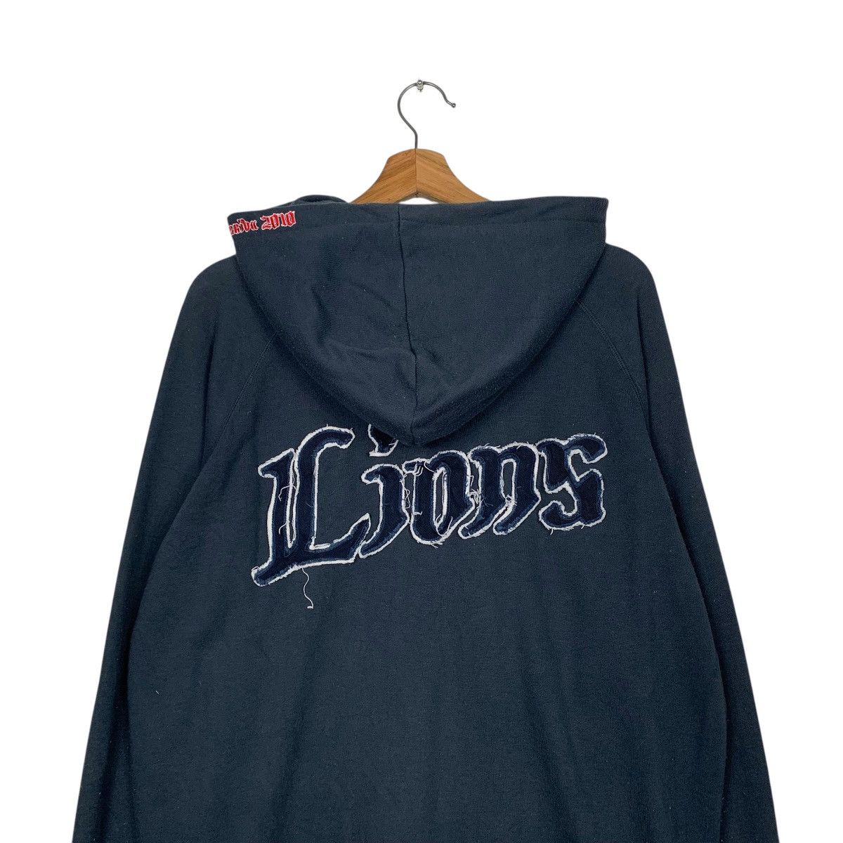 Japanese Brand Lions Zipper Hoodie Size US L / EU 52-54 / 3 - 8 Thumbnail