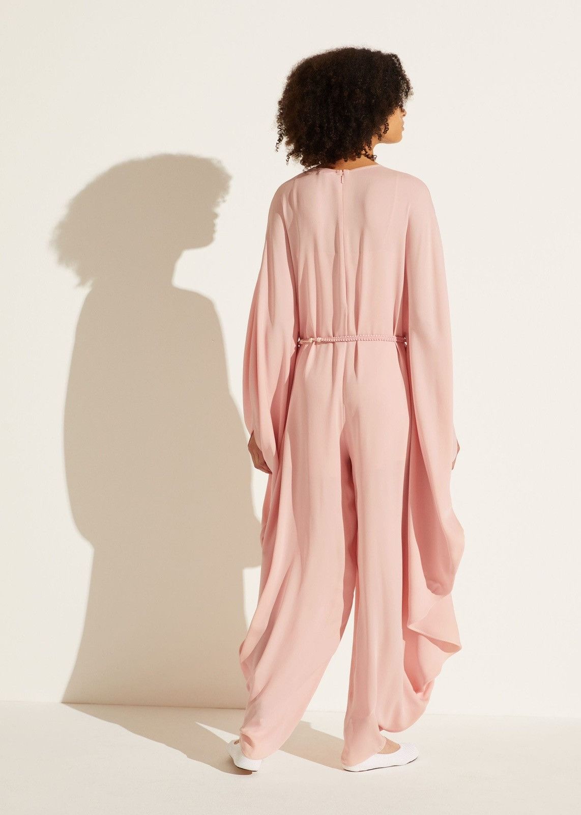 Loro Piana o1srvl11e0824 Dilia Jumpsuit in Pink Size 30" / US 8 / IT 44 - 4 Thumbnail