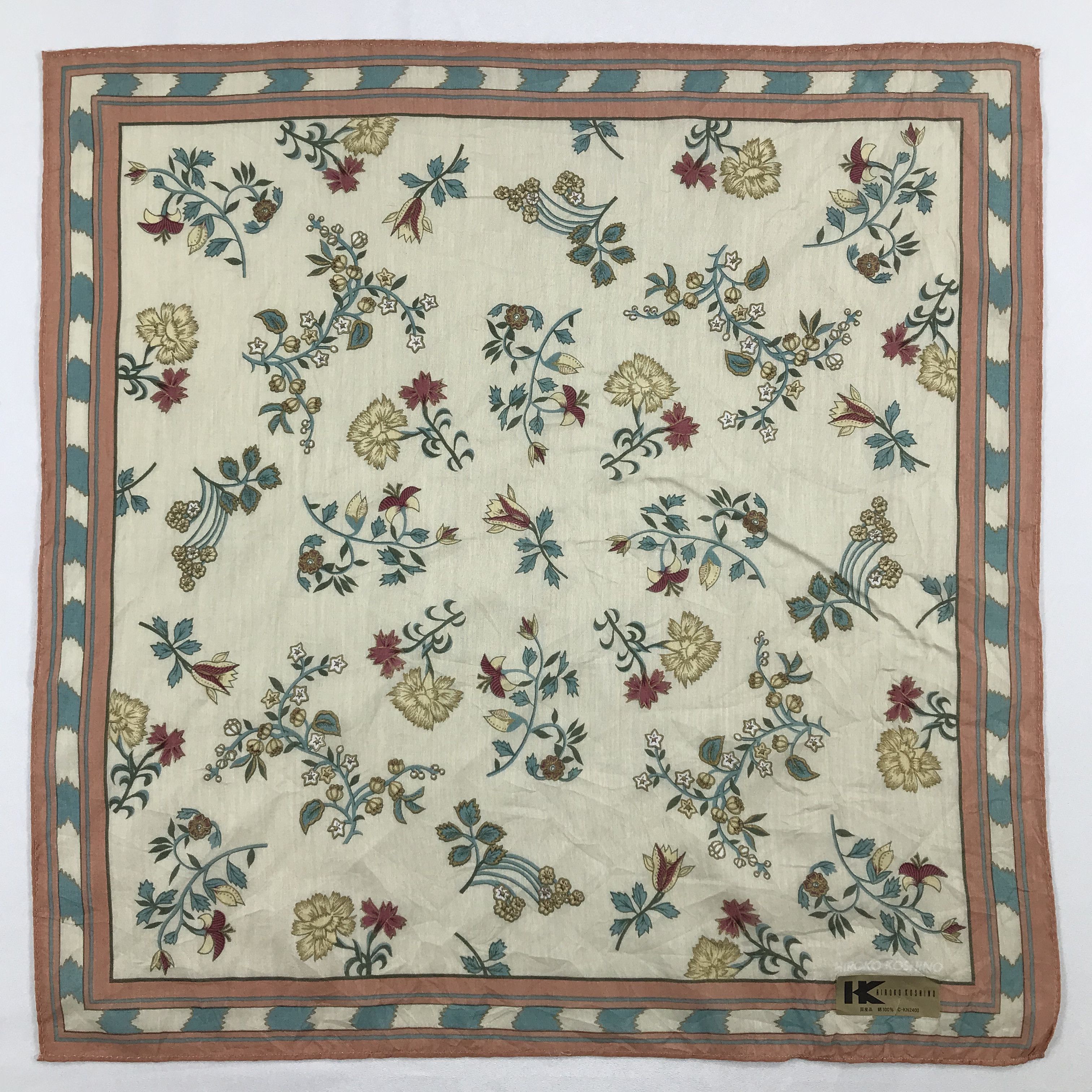 Hiroko Koshino Homme × Vintage Hiroko Koshino Bandana / Handkerchief / Neckerchief - S1994 Size ONE SIZE - 1 Thumbnail