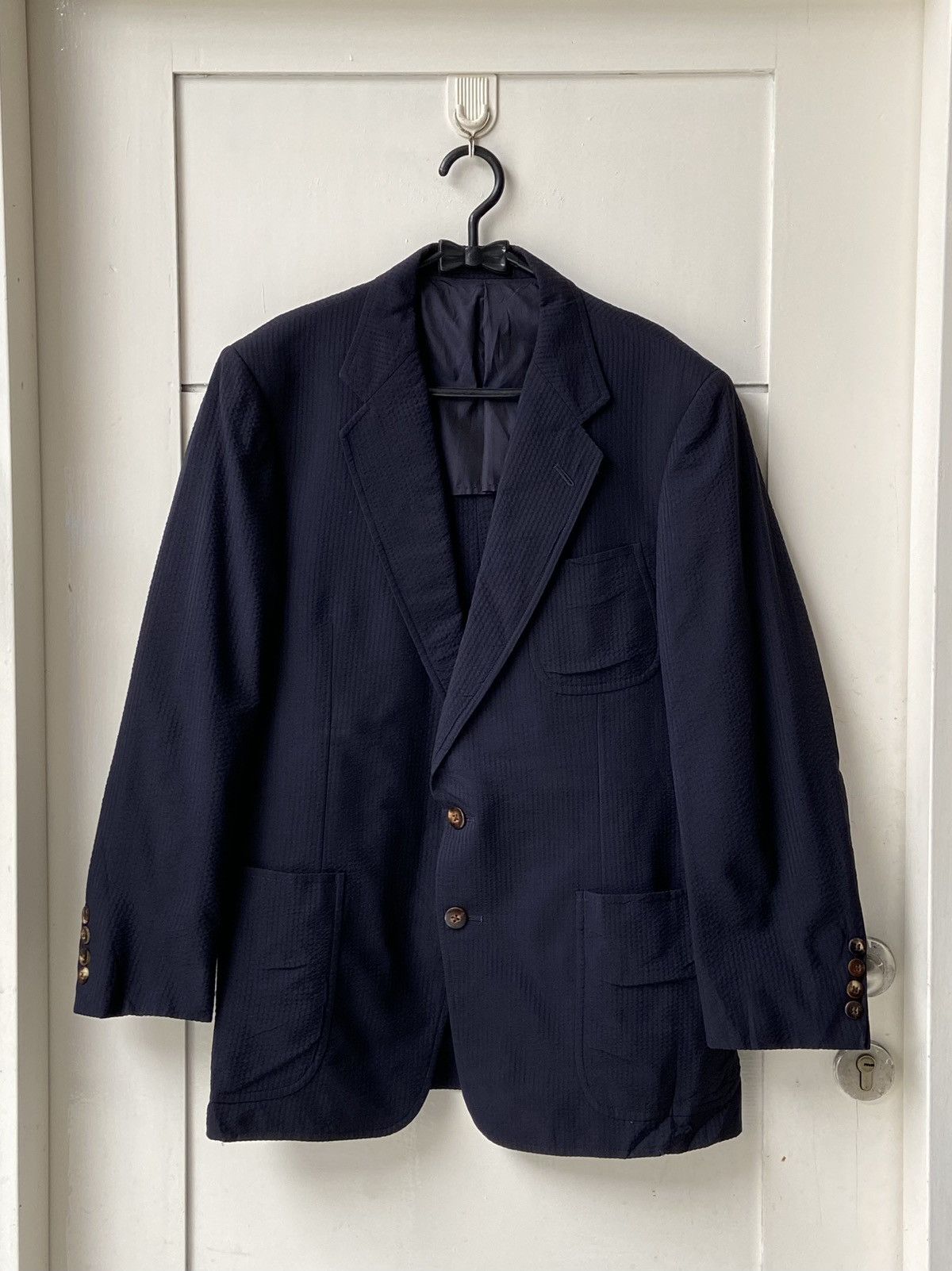 Burberry BURBERRYS Navy Suit Size 52L - 9 Thumbnail