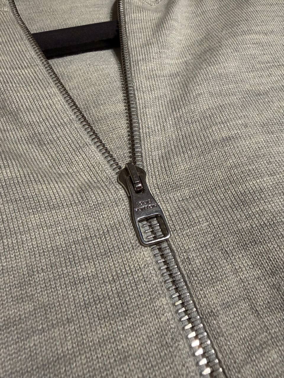 Louis Vuitton Louis Vuitton Kim Jones Era Grey Full-Zip Cardigan Size US M / EU 48-50 / 2 - 3 Thumbnail