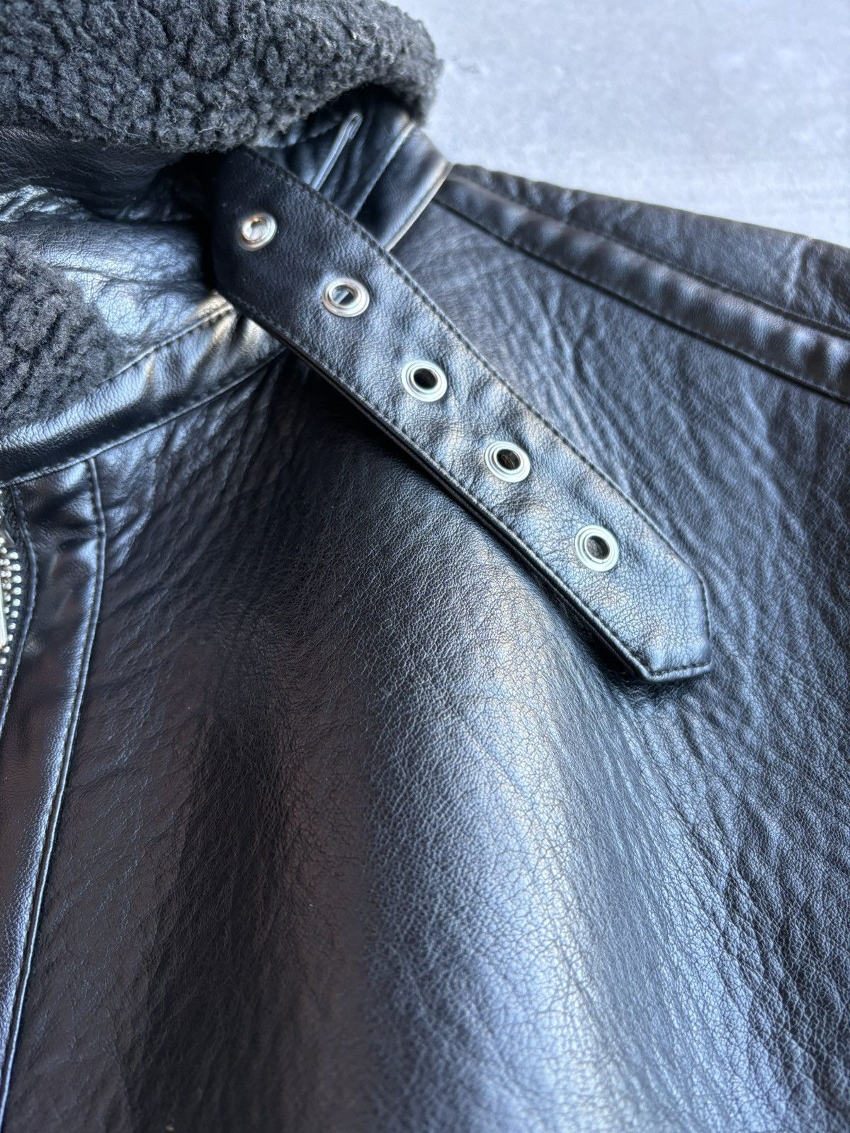 Vetements Shearling aviator leather jacket Size US M / EU 48-50 / 2 - 5 Thumbnail