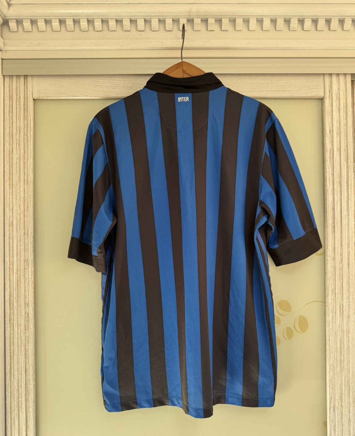 Nike Inter Milan 2011-2012 Home Soccer Jersey Football Kit Shirt Size US L / EU 52-54 / 3 - 2 Thumbnail