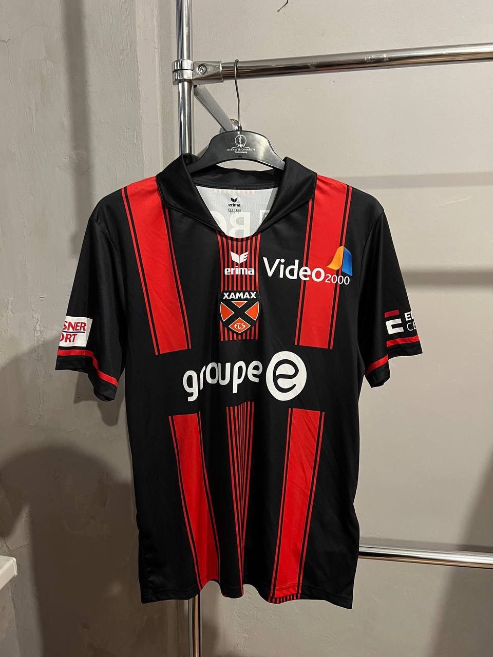 Erima 2016/17 NEUCHATEL XAMAX #17 HOME SOCCER JERSEY FOOTBALLSHIRT Size US L / EU 52-54 / 3 - 2 Thumbnail