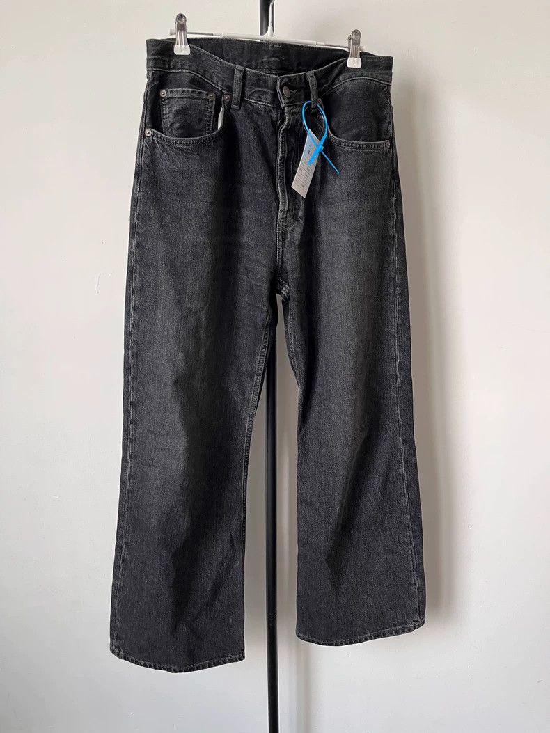Acne Studios High-Waist Wide-Leg Jeans