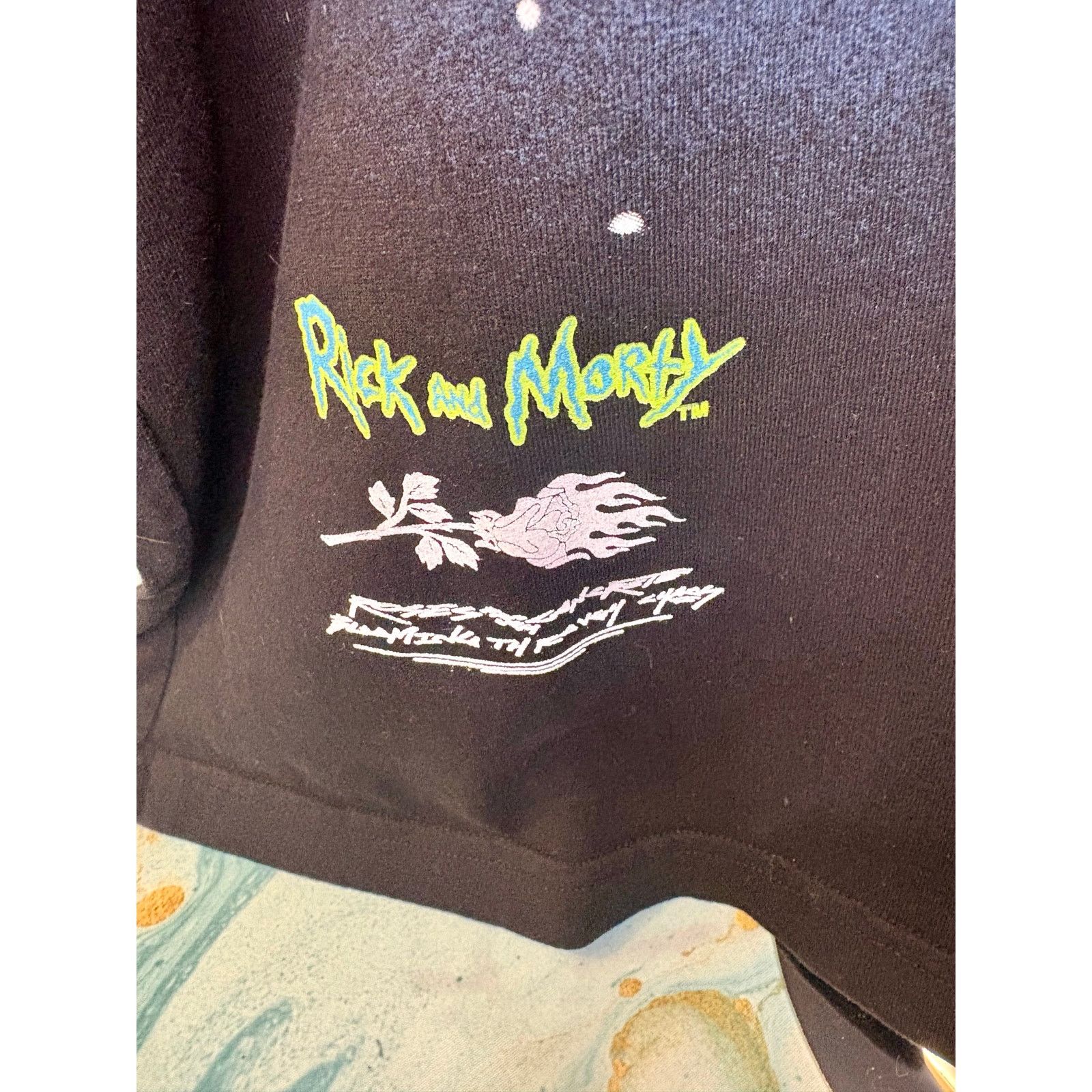 Civil Regime NWT Sz. L - Mens Civil Regime Rick & Morty Tee & Bonus Soxs! Size US L / EU 52-54 / 3 - 9 Thumbnail