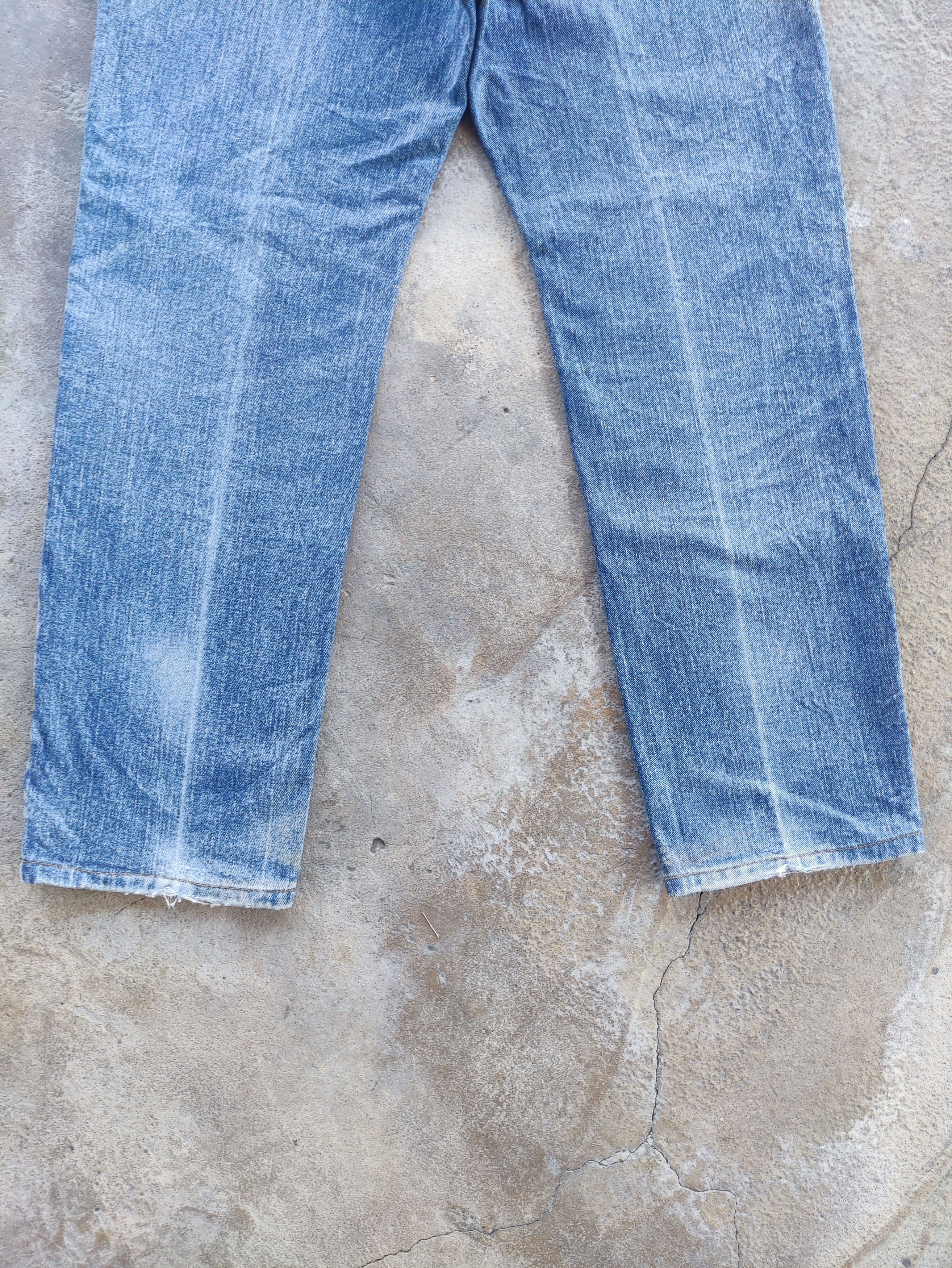 Edwin × Jean × Vintage Vintage Edwin Japan Distressed faded Denim Pants Jeans W30 Size US 30 / EU 46 - 11 Thumbnail