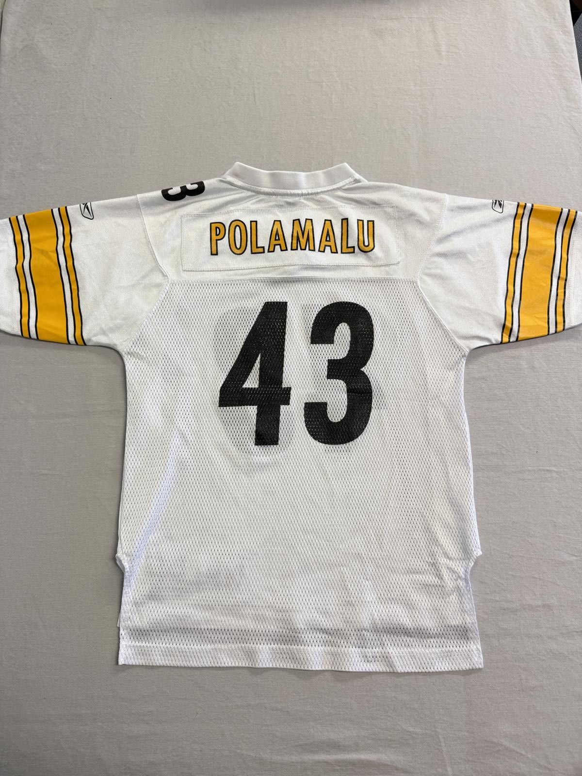NFL Troy Polamalu Foot Jersey Pittspurgh Steelers 43 Jersey Kids Size US L / EU 52-54 / 3 - 2 Thumbnail