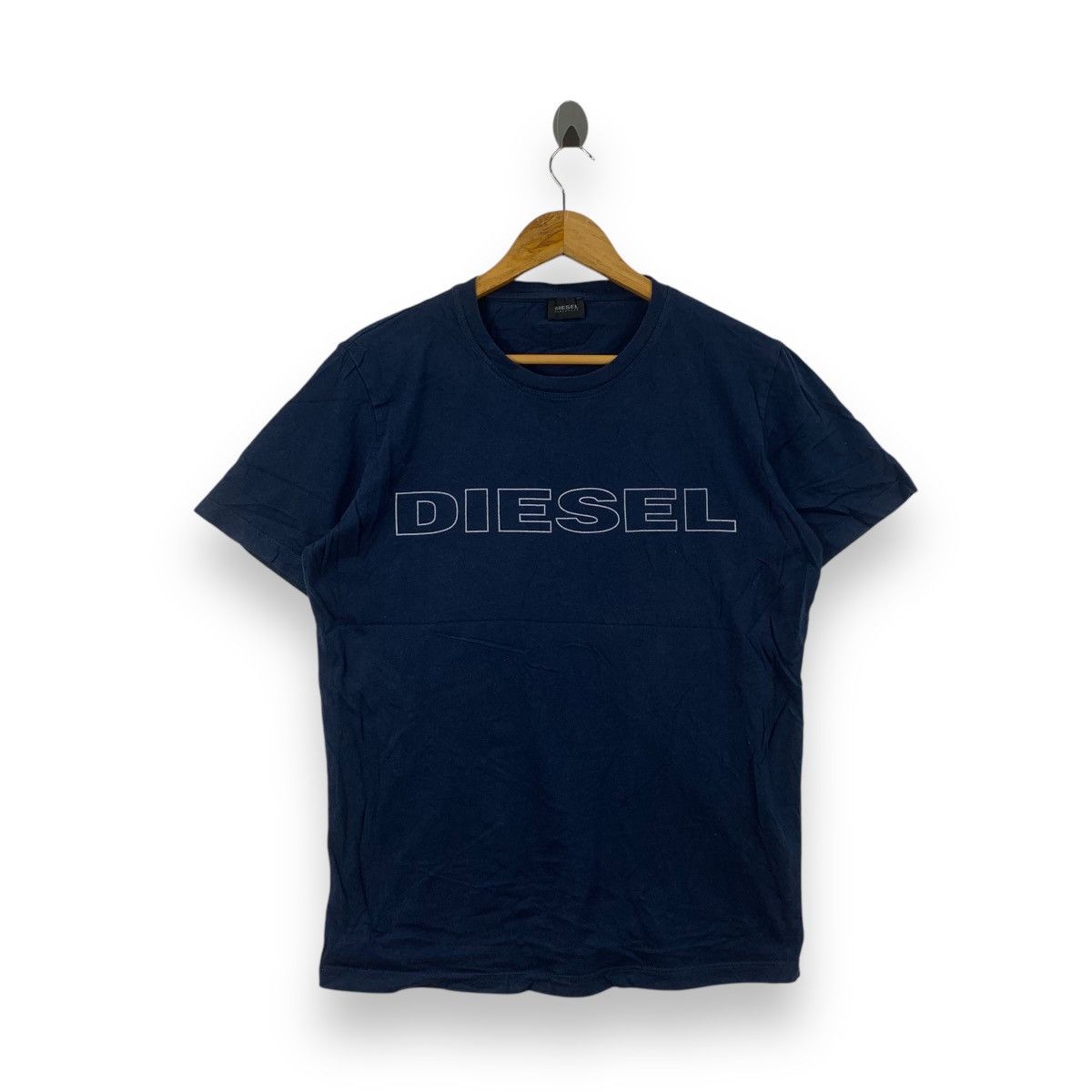 Diesel DIESEL ITALY UNDERWEAR Collection Box Logo Tee Shirt Size US M / EU 48-50 / 2 - 1 Thumbnail