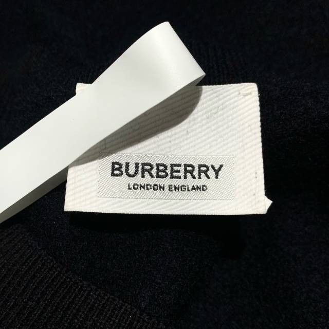Burberry Burberry Black TB Logo Wool Sweater (Size XXL) Size US XXL / EU 58 / 5 - 2 Thumbnail