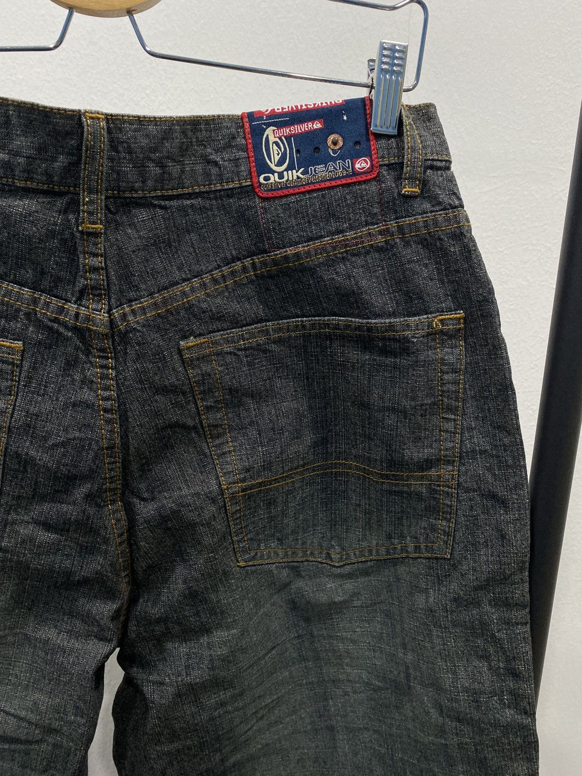 Vintage JORTS Vintage 90’s Quikjean Wide Baggy Shorts #cyber24 Size US 33 - 7 Thumbnail