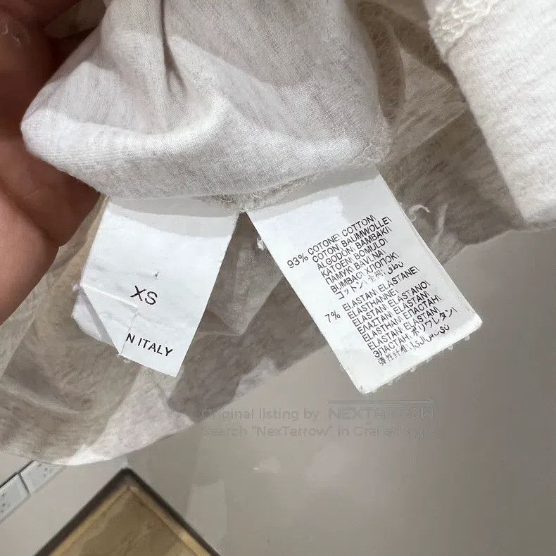 Brunello Cucinelli Brunello Cucinelli Letter printed round-neck short-sleeve Size XS / US 0-2 / IT 36-38 - 4 Thumbnail