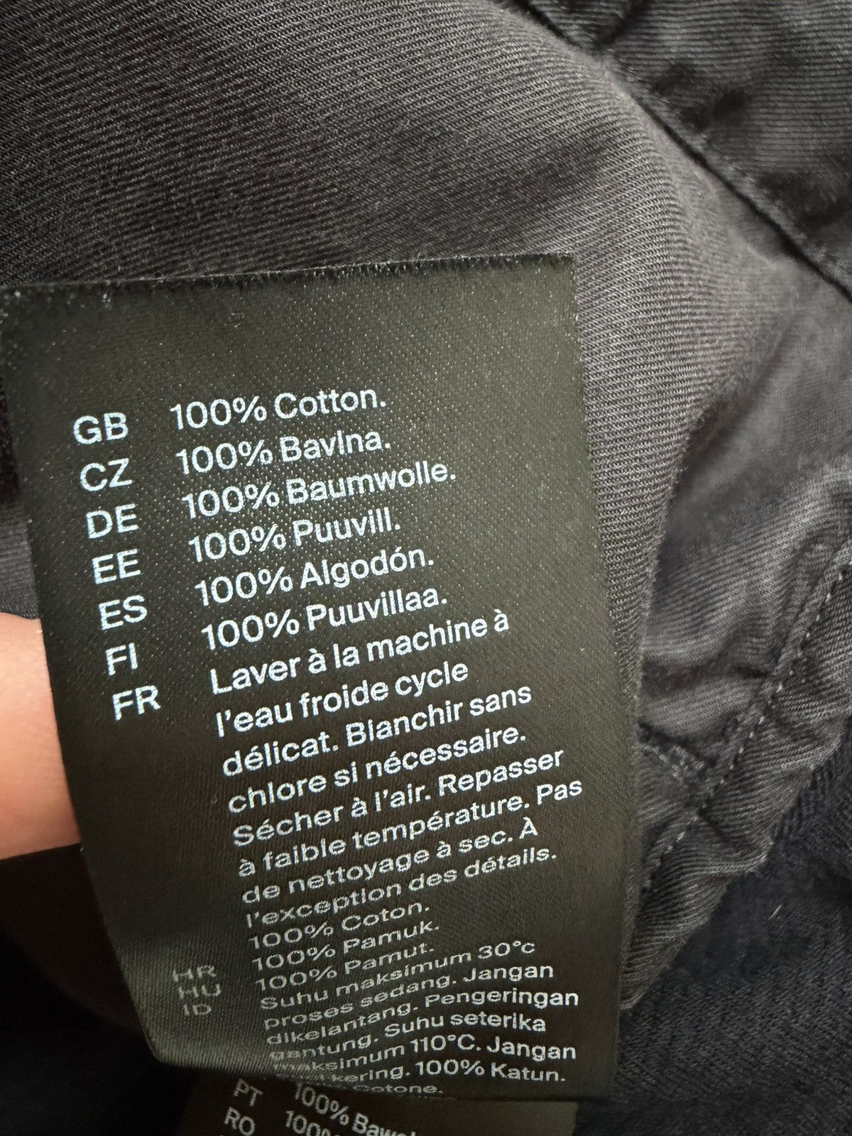 Cos COS Cotton Track Jacket Size US L / EU 52-54 / 3 - 4 Thumbnail
