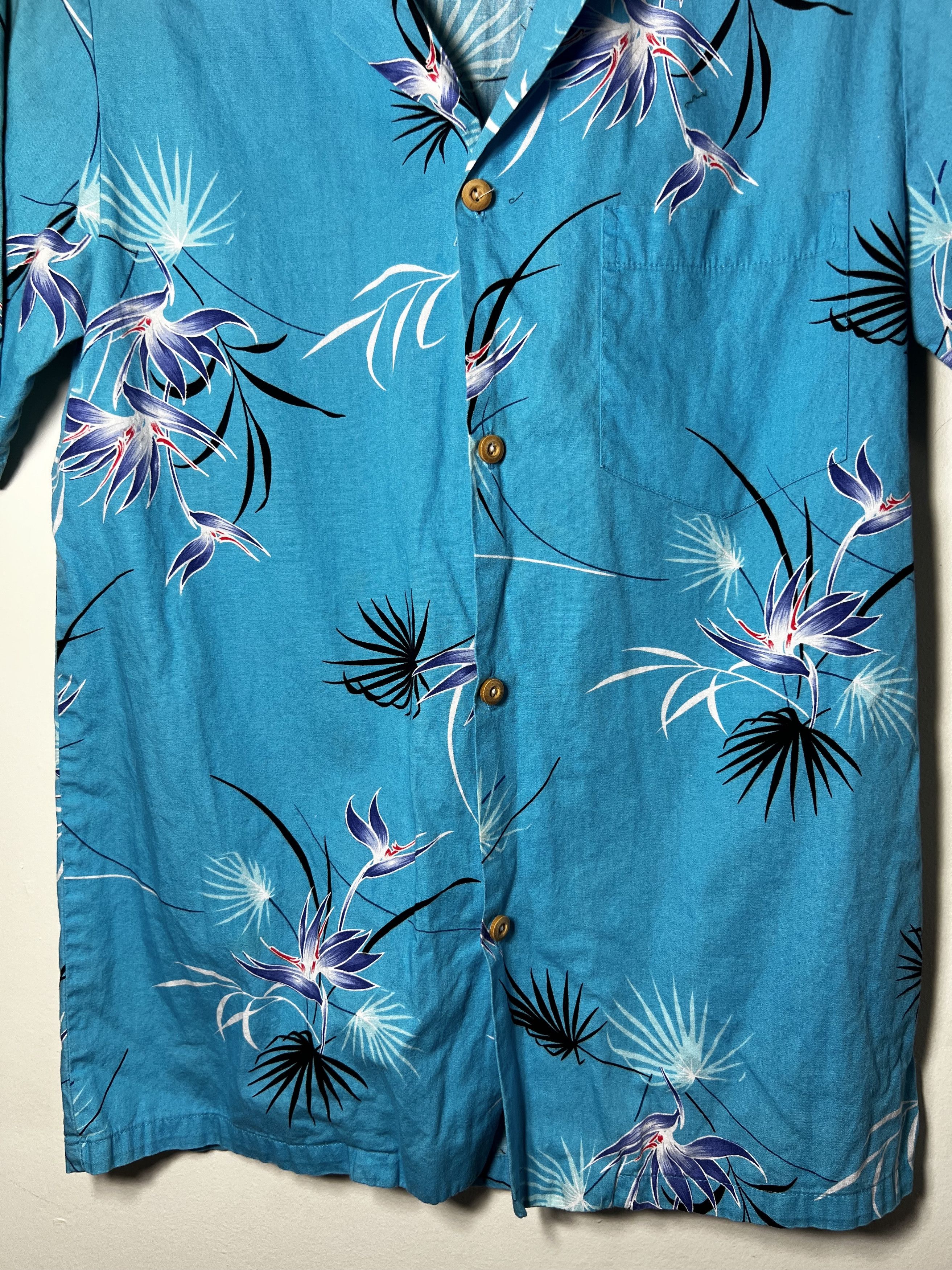 Paradise Found Vintage Paradise Found Hawaii Floral Print Button Up Size US S / EU 44-46 / 1 - 4 Thumbnail