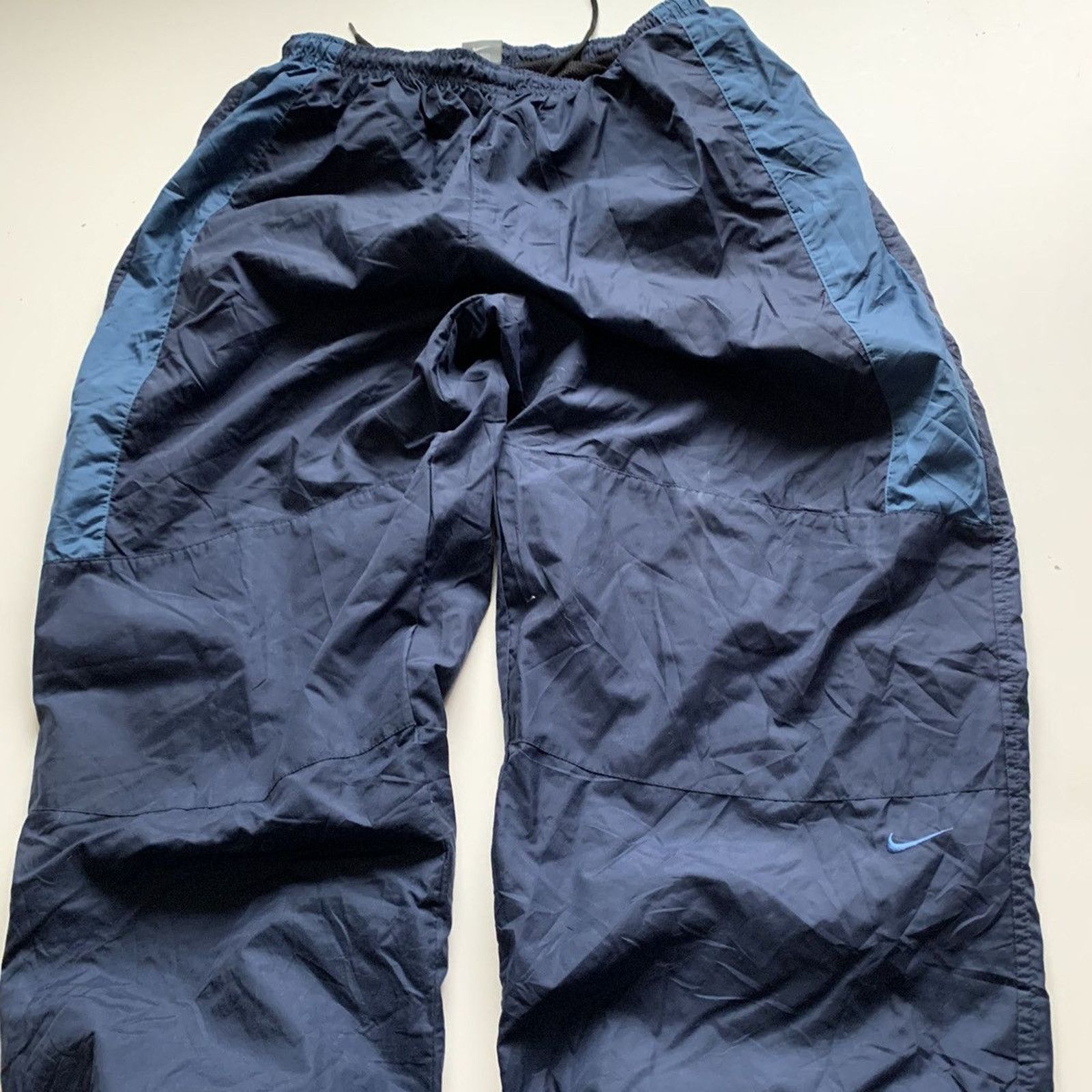 Nike × Vintage Vintage 2000s Nike Embroidered Swoosh Track Pants Mens Large Size US 33 - 3 Thumbnail